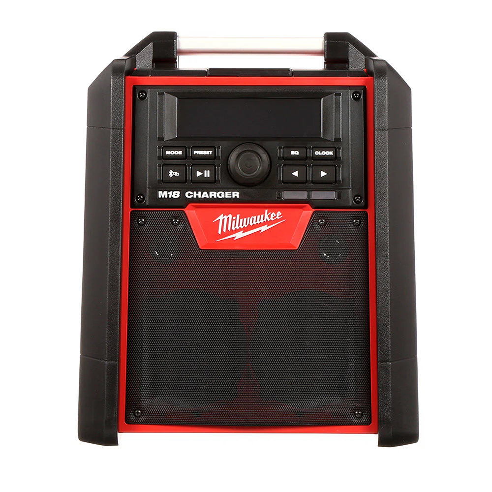 2025 Milwaukee 2792-20 Bluetooth Radio / Cargador M18 18V voor Werkplek - Los Gereedschap
