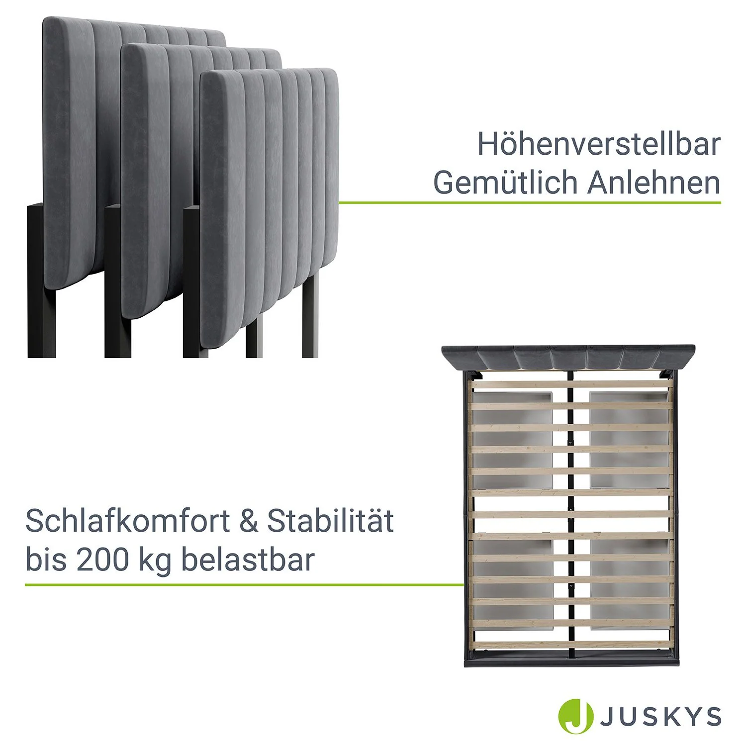 2025 Samt Polsterbett Soria