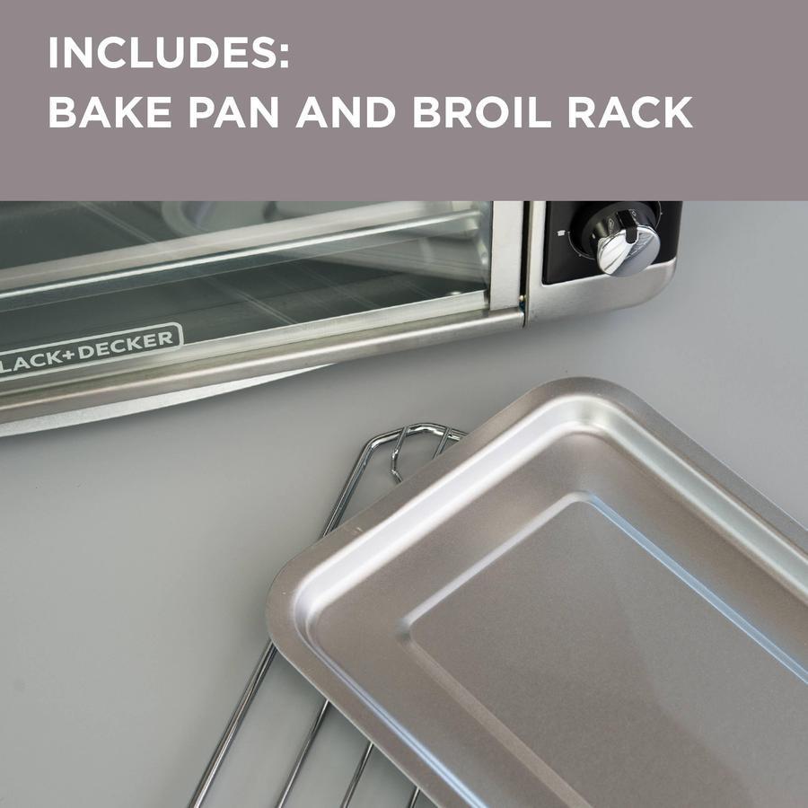 Extra brede aanrecht broodroosteroven voor 8 sneetjes