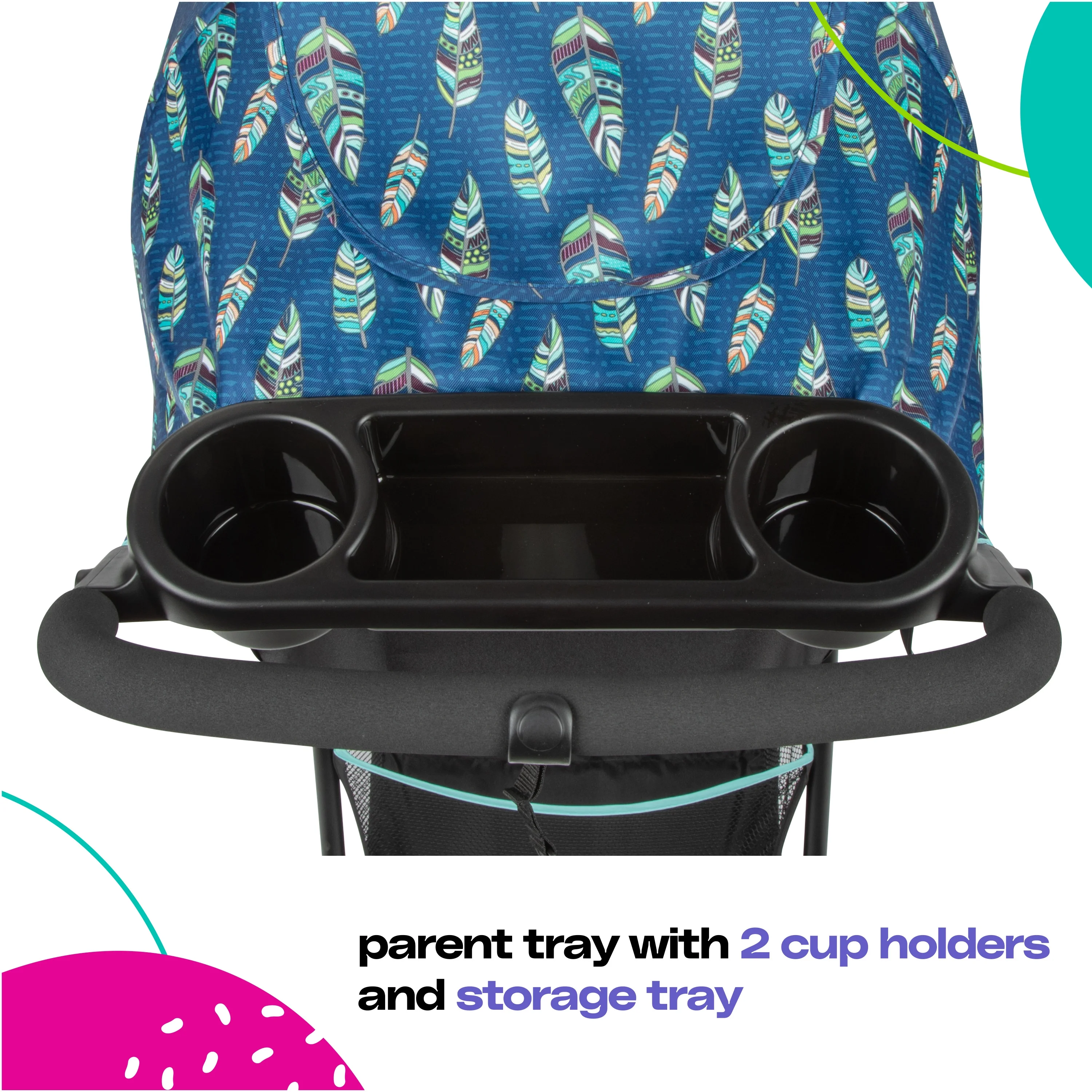 2025 Cosco Kids Lift & Stroll DX Reissysteem, grijze pijlen, voor peuters, unisex