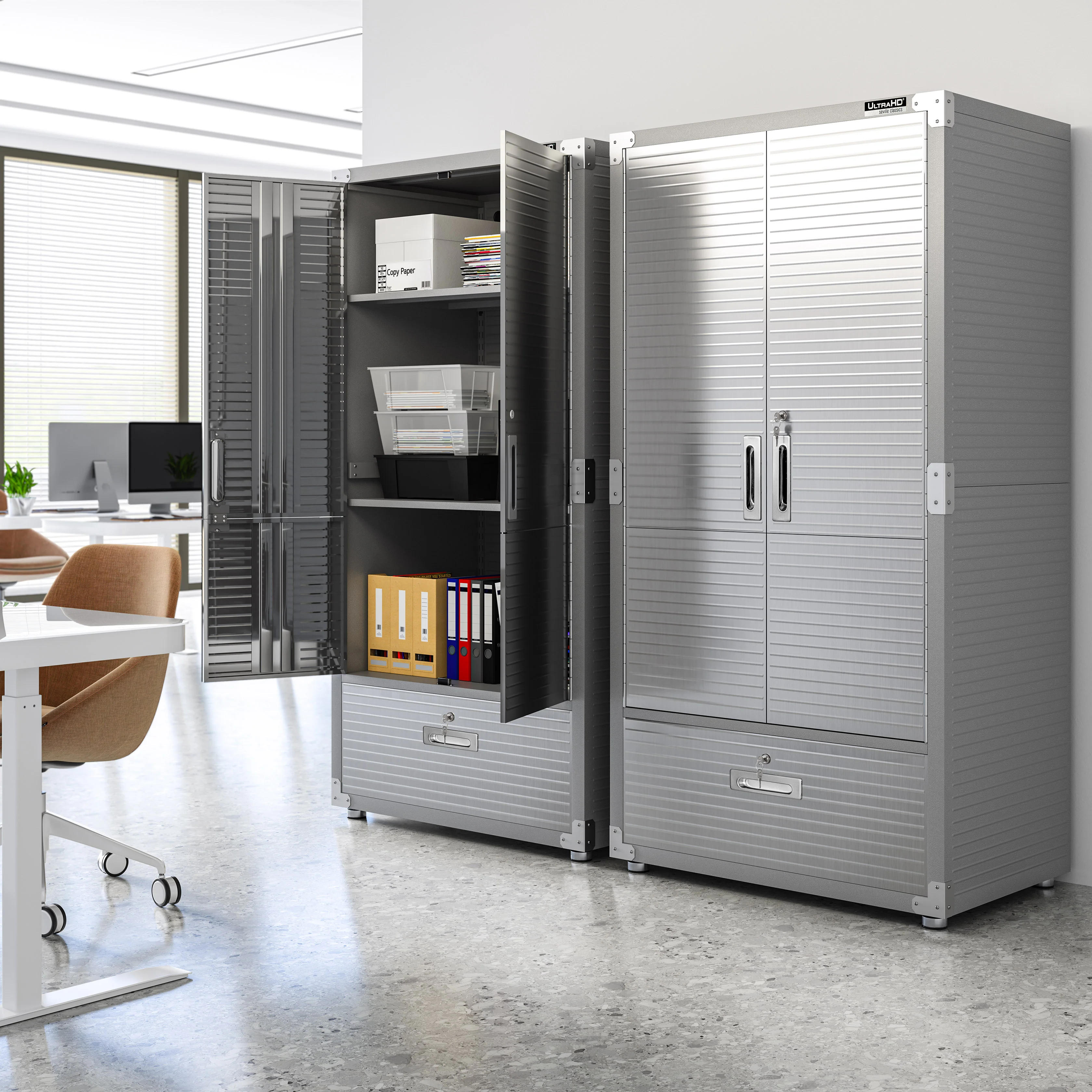 2025 UltraHD? Opslagkast met Onderlaadeurs