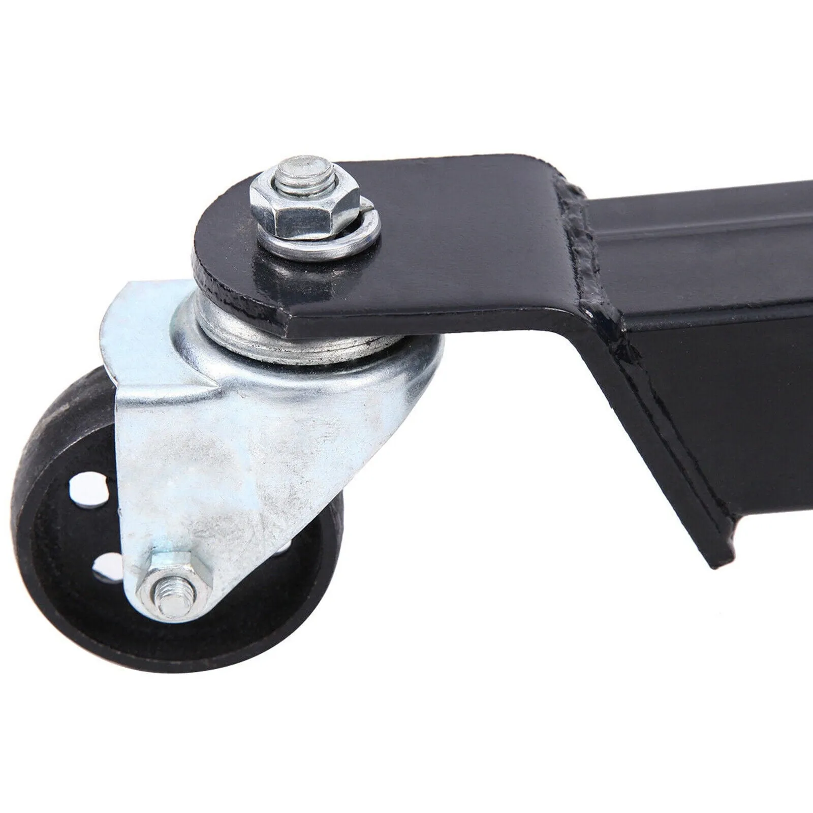 Verticale hydraulische transmissiekrik voor auto's, draagvermogen 0,75 ton (1660 lbs), hefhoogte 84�C178 cm, met 360�� zwenkwielen en voetpedaal �C Blauw