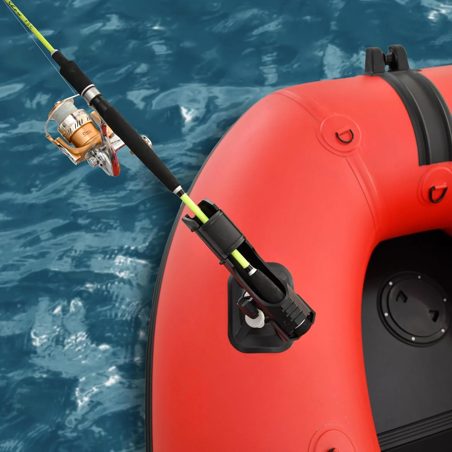 Opblaasbare boot | Jacht- en sloepboot | Visboot voor meerdere personen | Roeispanen met aluminium vloer | Hengelhouders | Robuust PVC | Model 2024 |