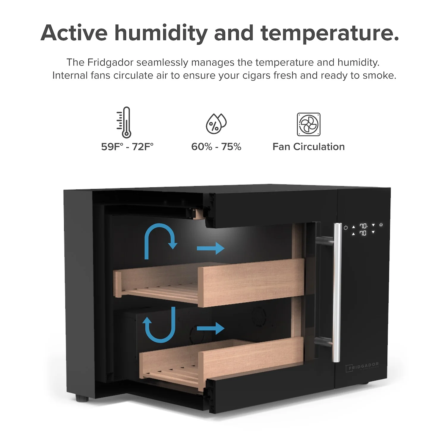 2025 Fridgador - Elektrische Humidor