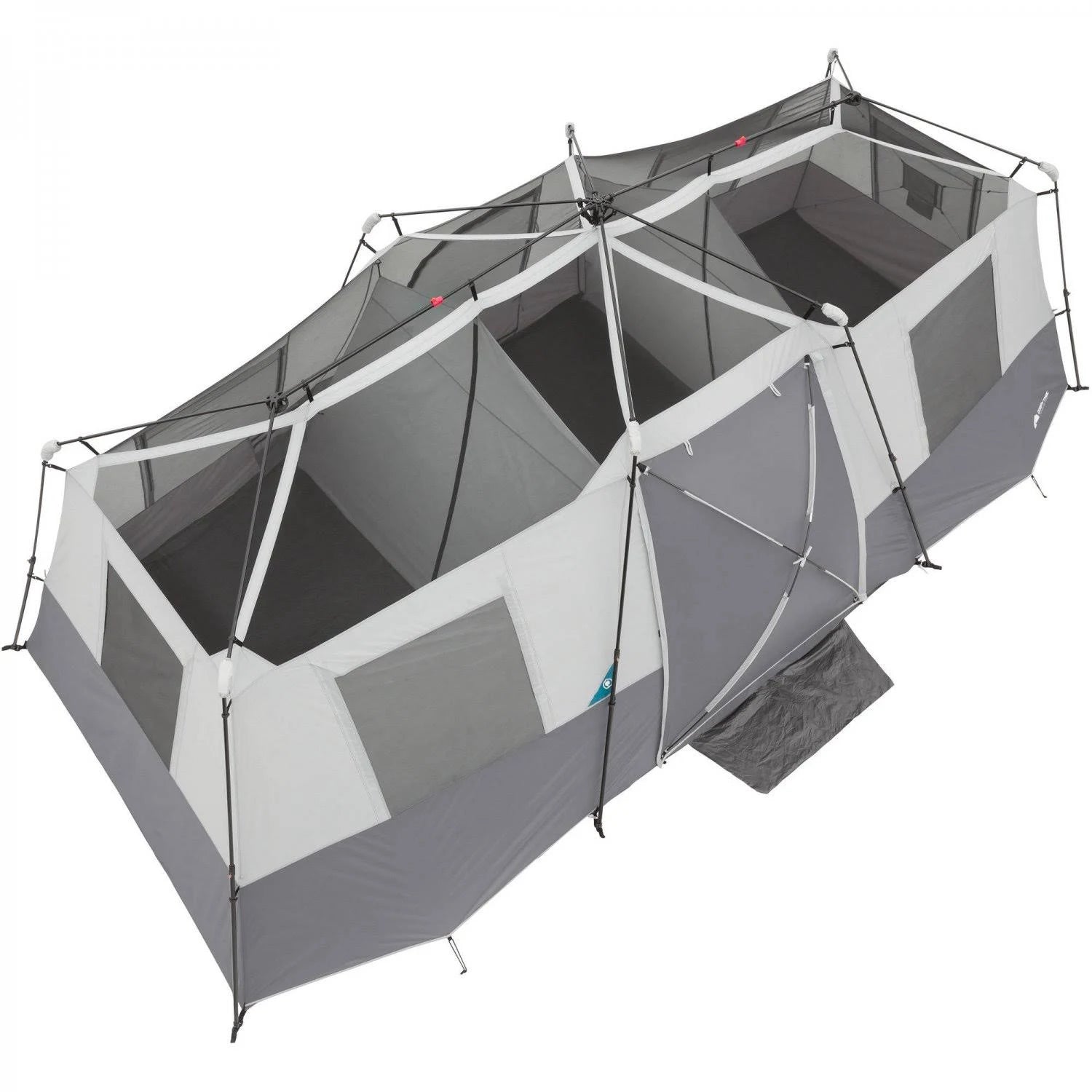 2025 Ozark Trail 20' x 10' x 80' Instant Cabin Tent voor 12 Personen