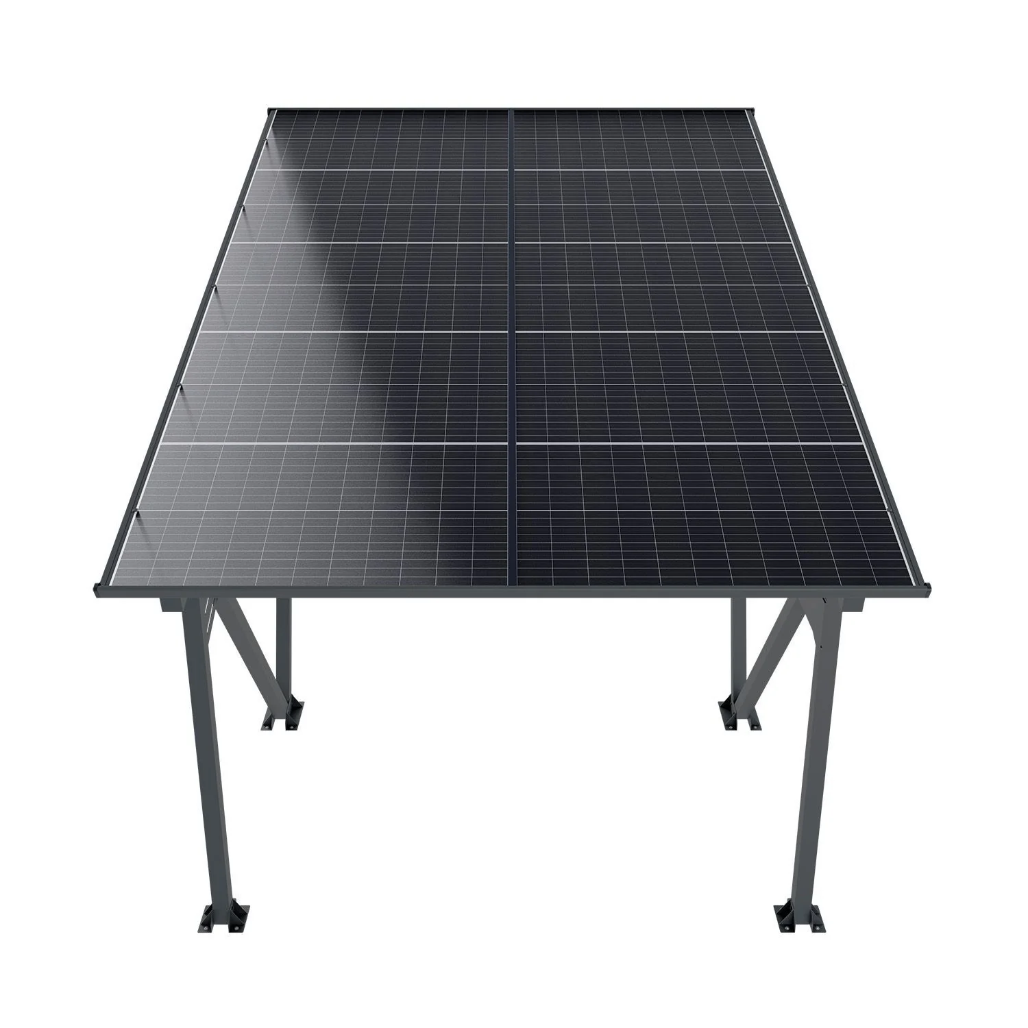 2025 Solarcarport Gestell SunLuxe - 4100 Watt �C Zonnecarport SunLuxe - 4100 Watt