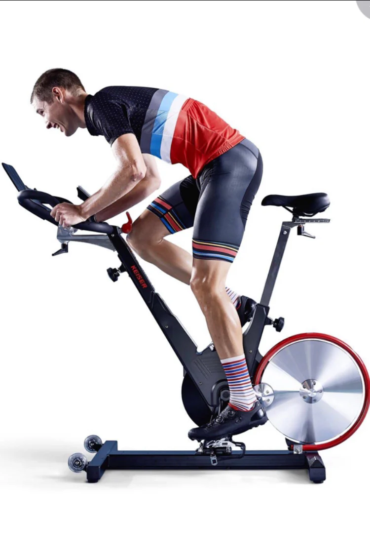2025 Keiser M3i Indoor Fiets met Ingebouwde Console en Bluetooth M Connect Scherm