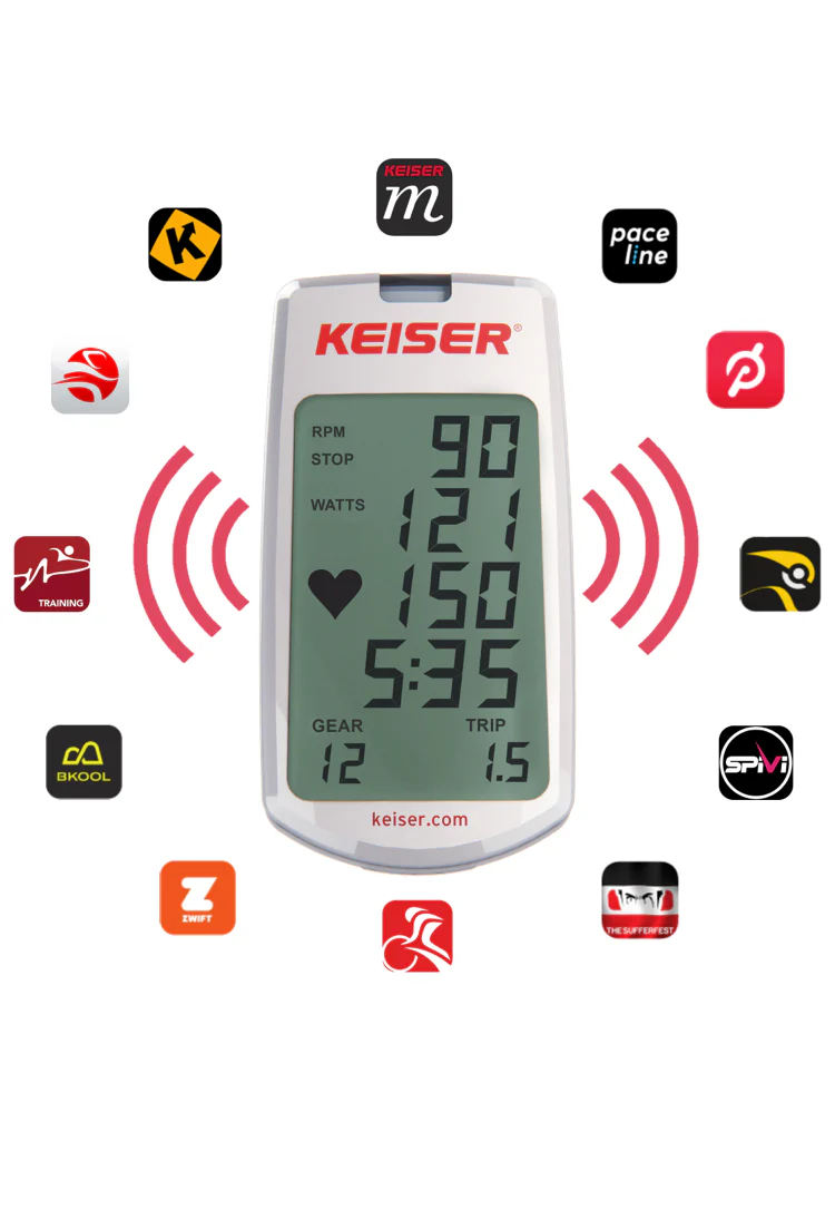 2025 Keiser M3i Indoor Fiets met Ingebouwde Console en Bluetooth M Connect Scherm