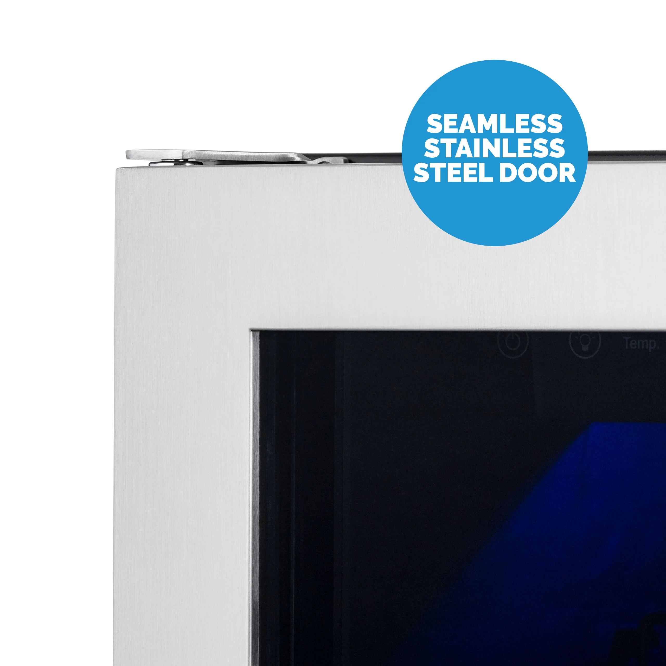 2025 Premium Newair? Ingebouwde Koelkast voor 58 Blikjes en 18 Flessen, Dubbele Zone, 24