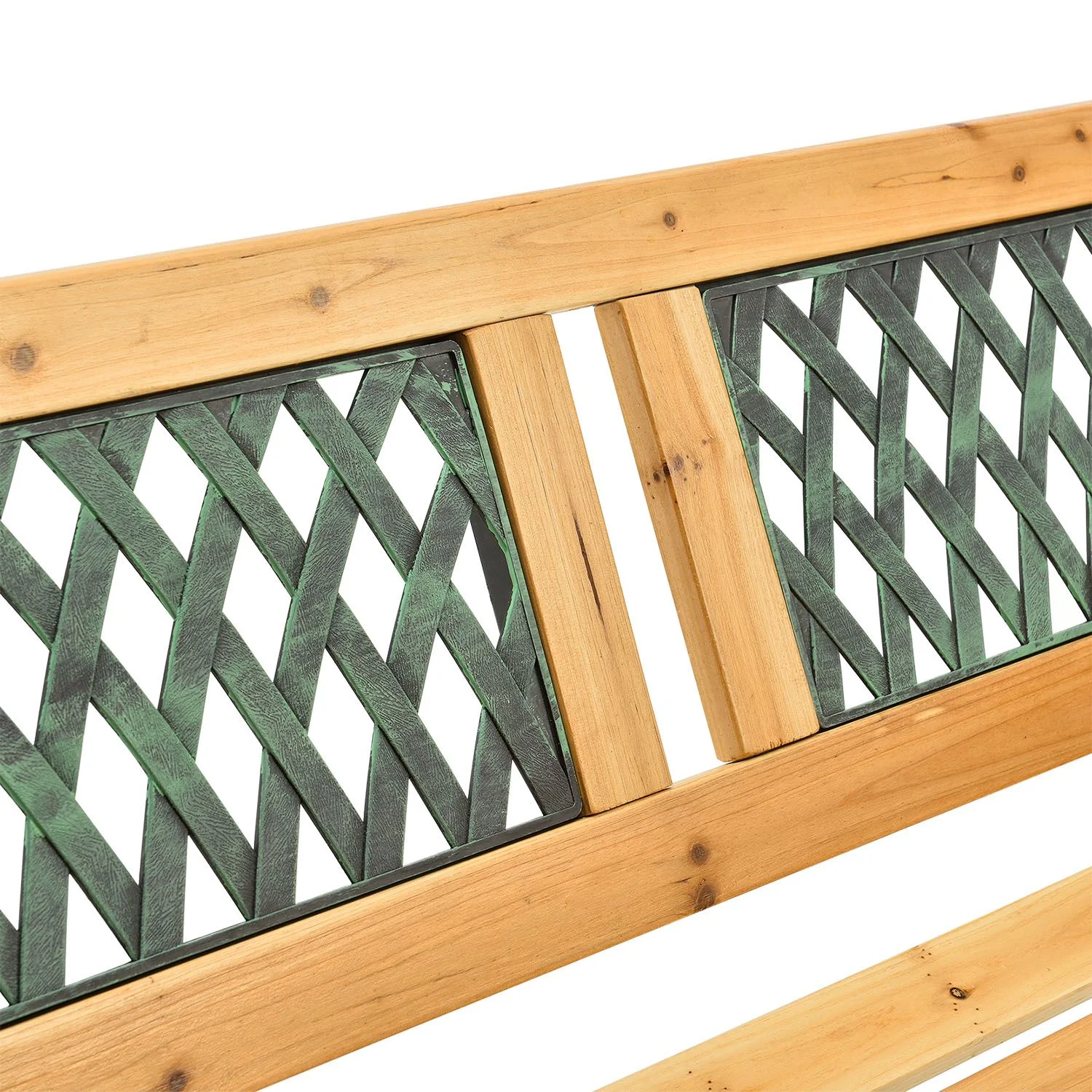 2025 Vintage tuinbank Sanremo van hout en gietijzer