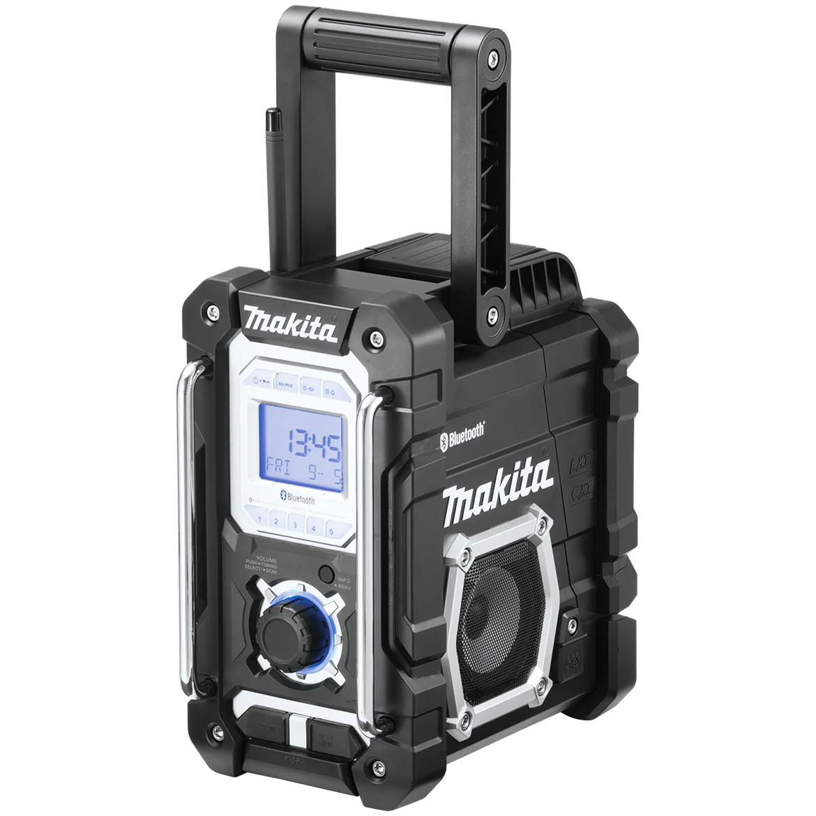 2025 Makita XRM06B Draadloze Bluetooth Radio voor Werkplek van 12/18 Volt LXT/CXT - Los Gereedschap