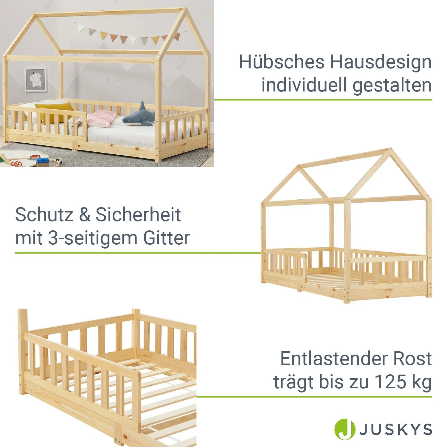 2025 Kinderbed Marli 90 x 200 cm