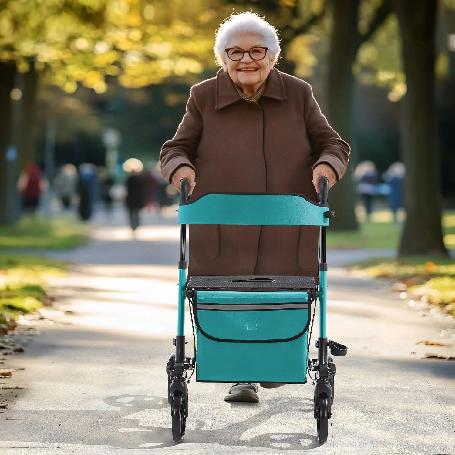 2025 Aluminium rollator Vital met zitje