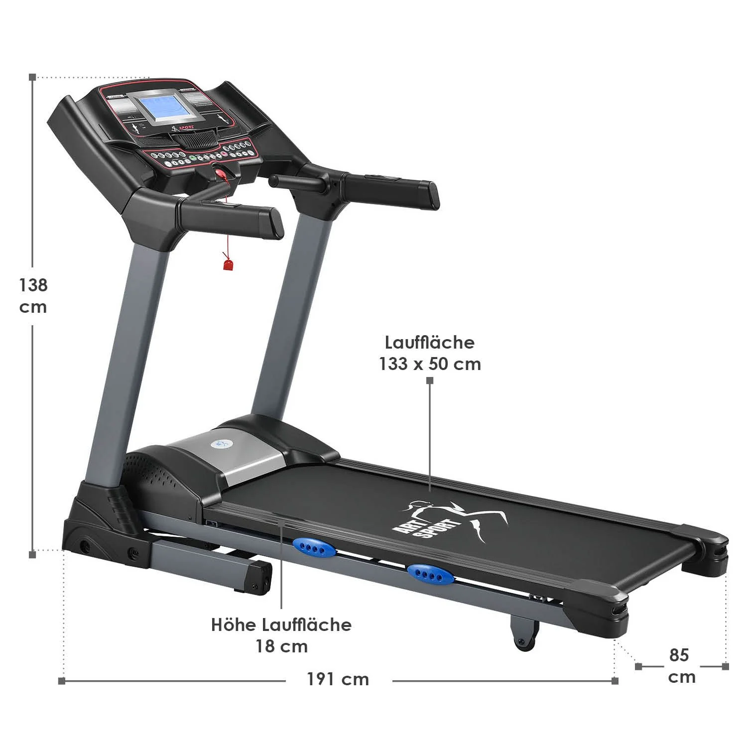 2025 ArtSport Profi loopband Speedrunner 6000