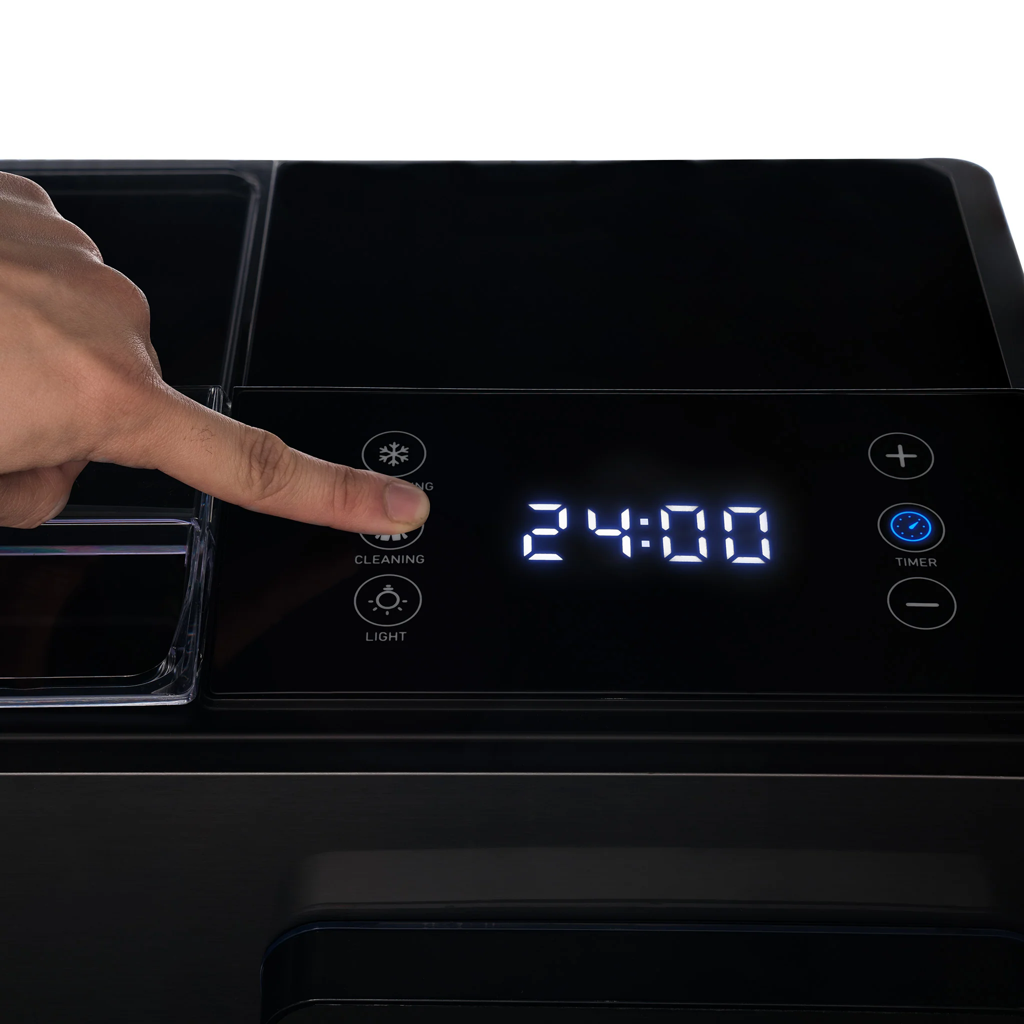 2025 Luma? Bovenblad Ijsmachine, Nugget Ijs, 44 lbs/dag, Zwart Roestvrijstaal