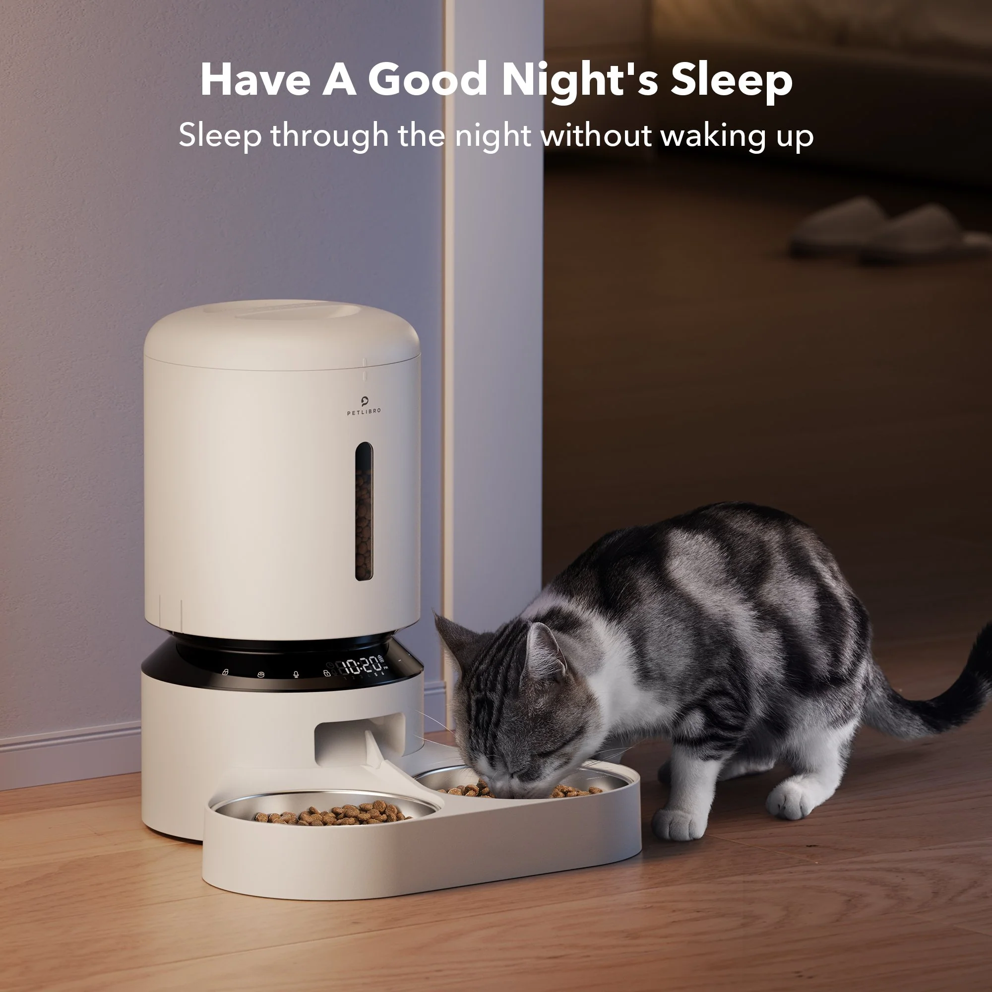 2025 PETLIBRO Dubbele Automatische Voederbak met Schalen