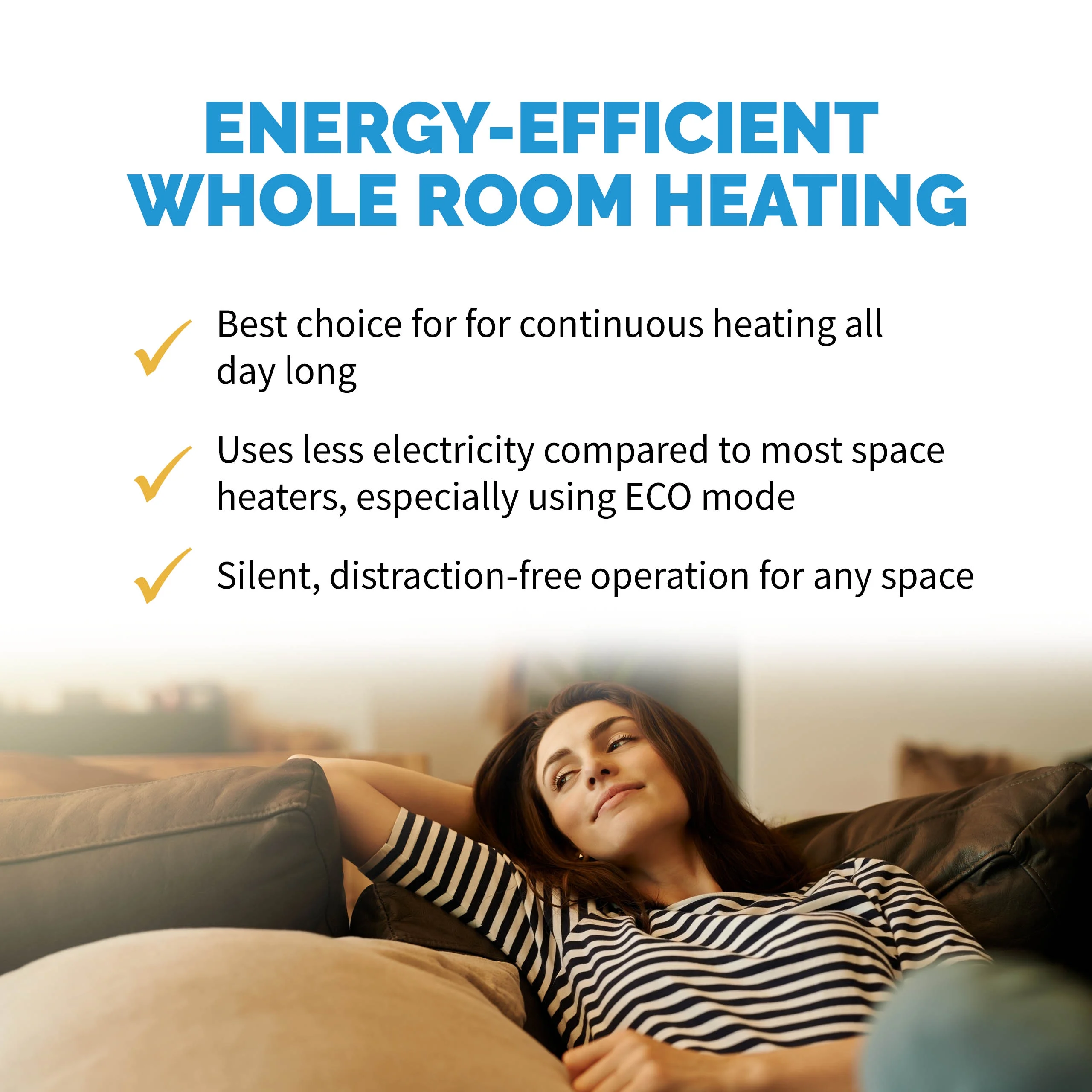 2025 Newair Olie-radiator elektrische verwarming, persoonlijke ruimteverwarmer, geschikt voor kamers tot 15 m2