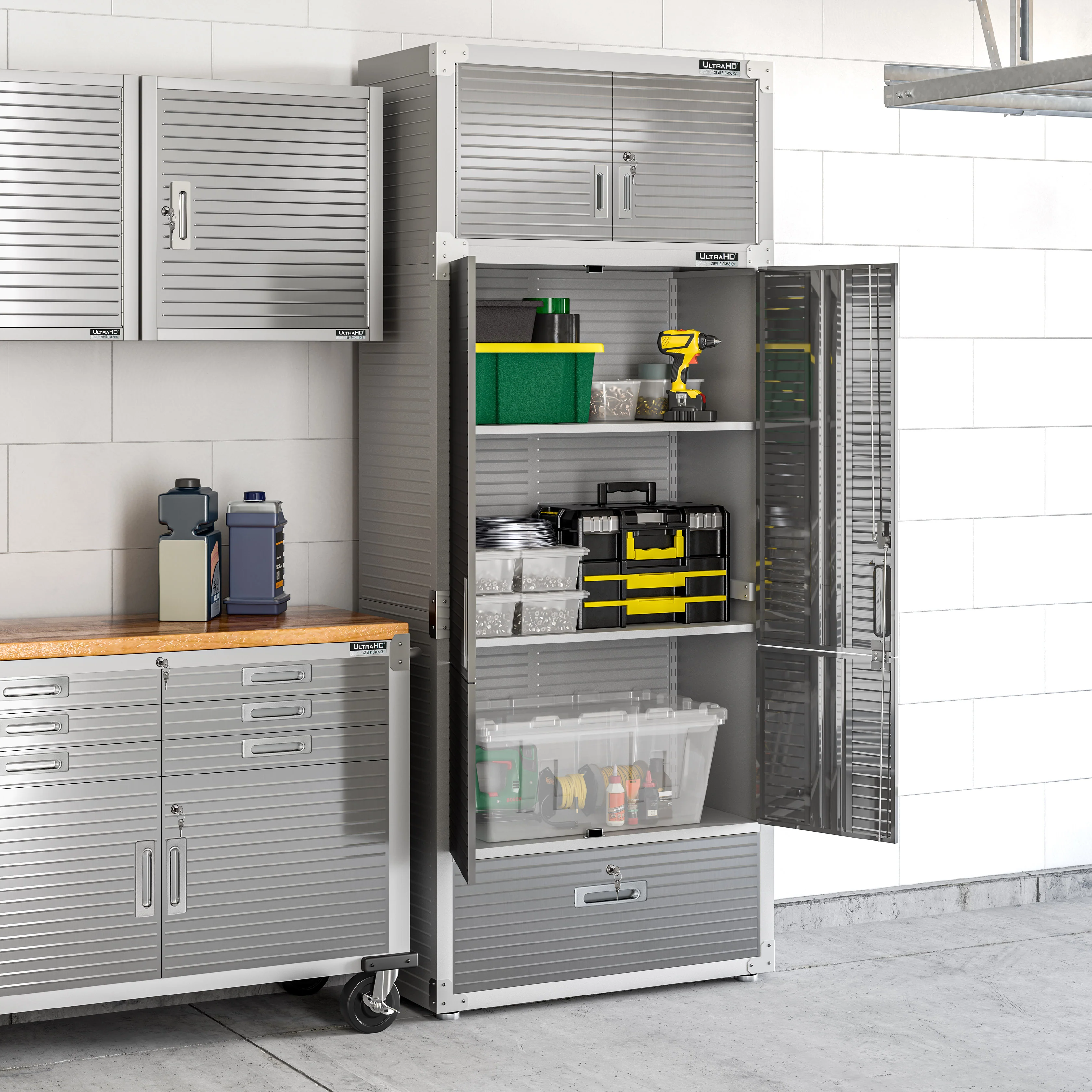 2025 UltraHD? Opslagkast met Onderlaadeurs