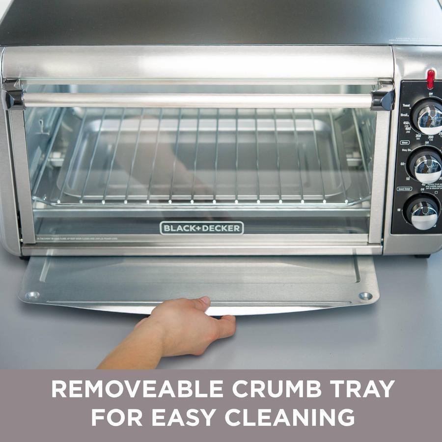 Extra brede aanrecht broodroosteroven voor 8 sneetjes