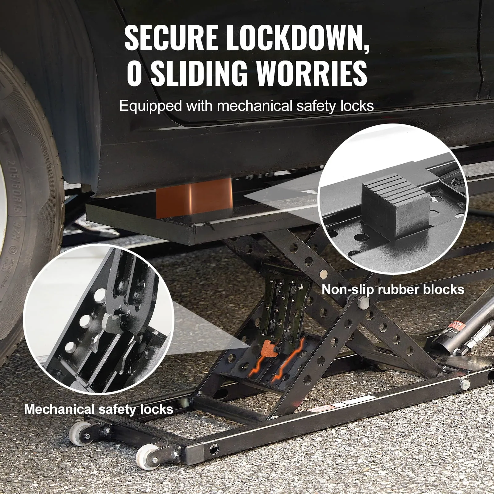 2025 Draagbare autohefbrug 5000 LBS �C Automatisch hefsysteem voor thuisgarage