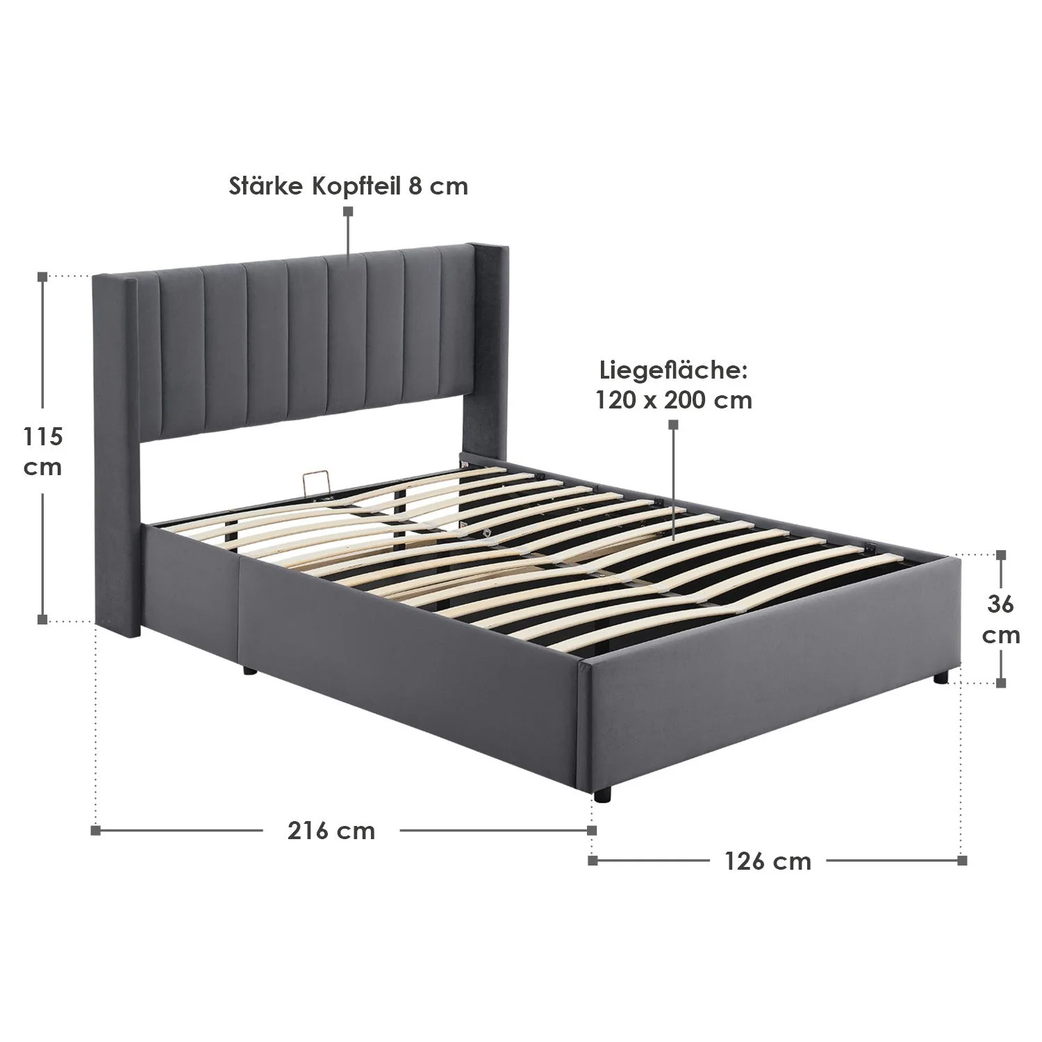 2025 Polsterbett Savona