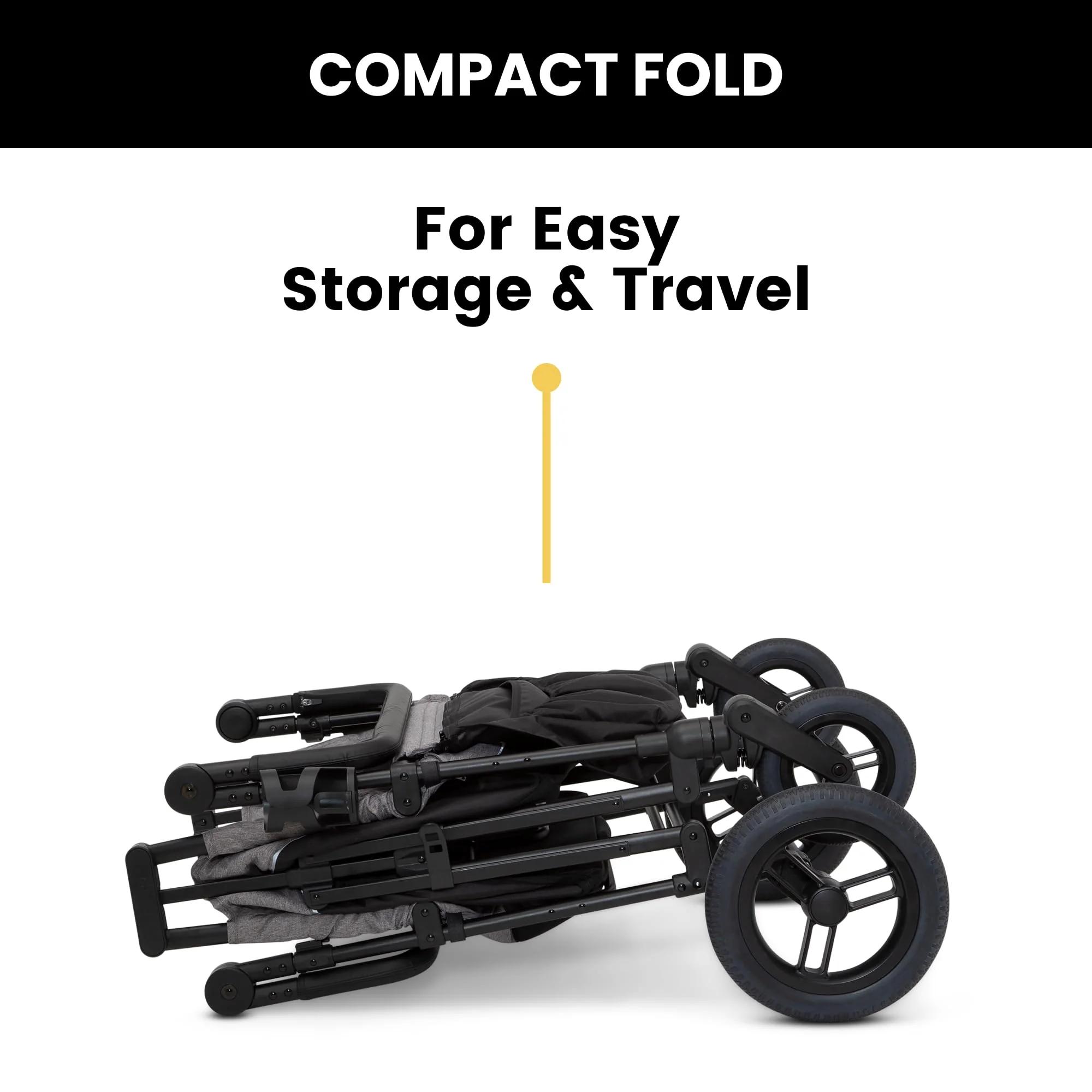 Jeep Wrangler Deluxe Kinderwagen voor 4 Kinderen door Delta Children