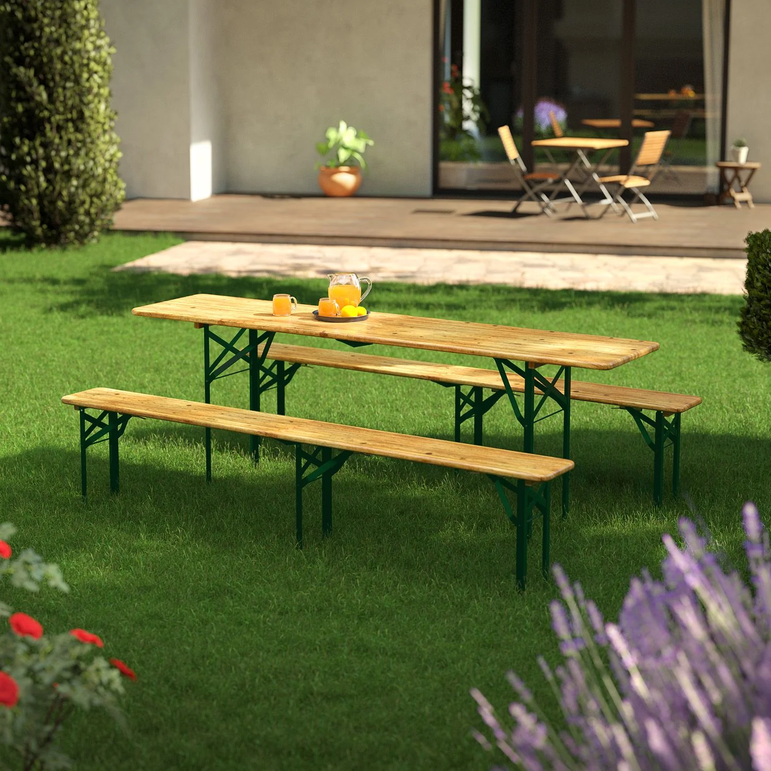 2025 Bierzeltgarnituur Passau 220 cm