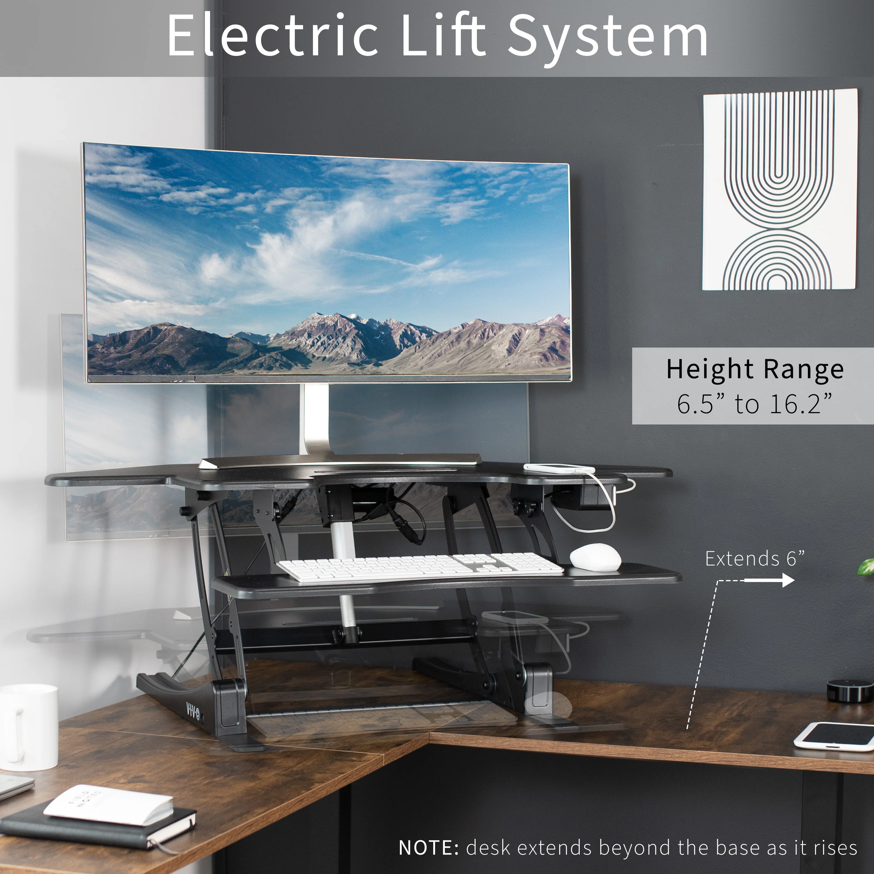 Elektrische Bureau Converter van 43