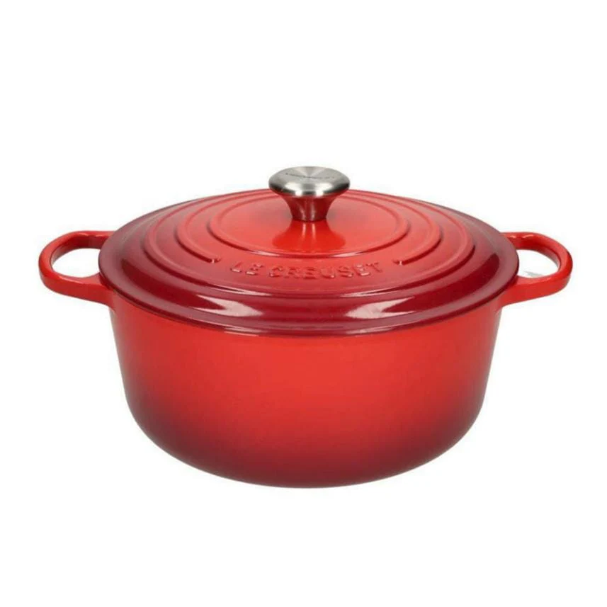 2025 Le Creuset - Signature Braad- / Stoofpan rond Kersenrood 20 cm 2,4 l