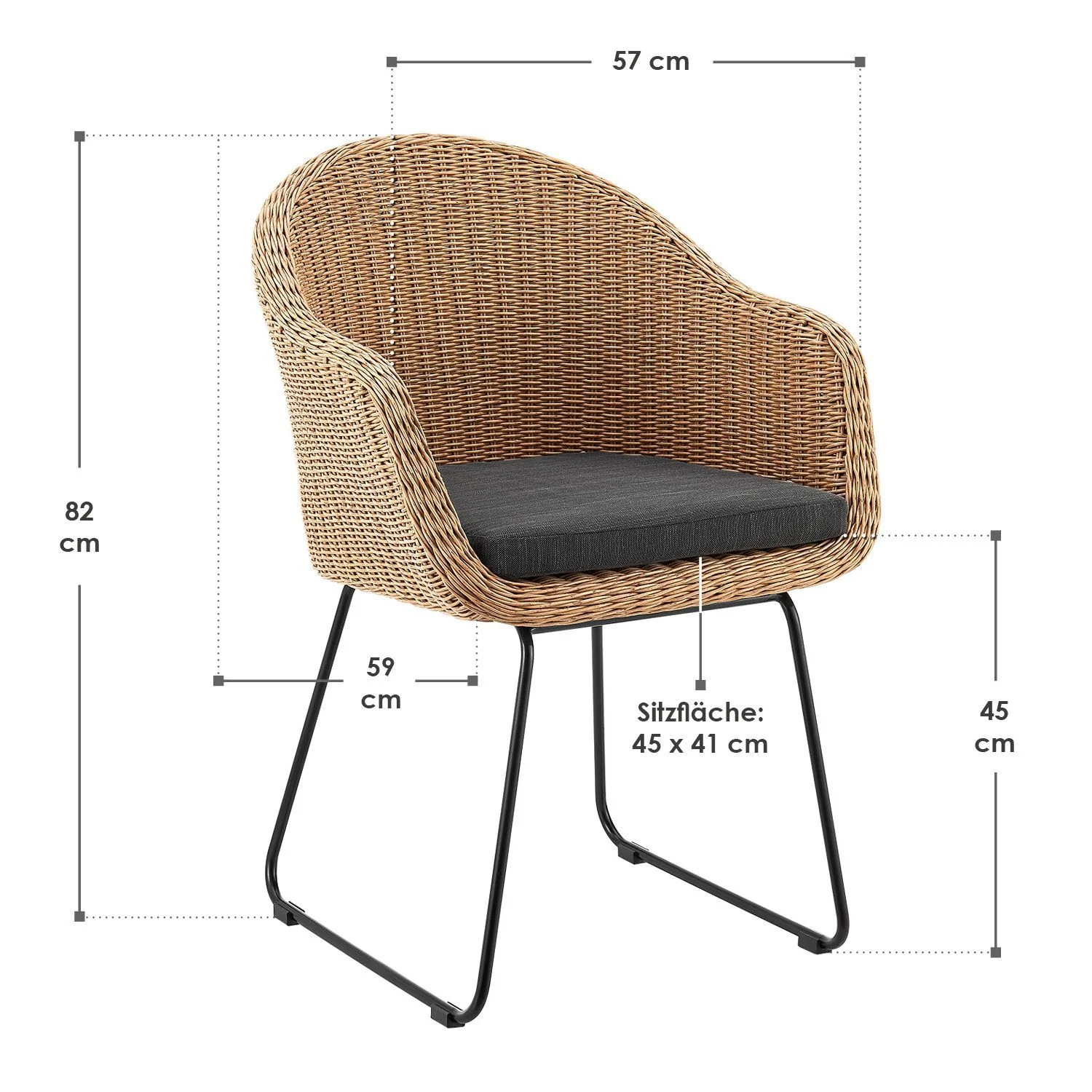 2025 Rattan Stoelen Cody