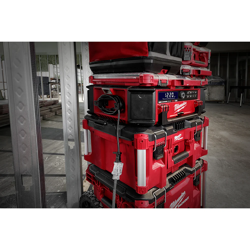 2025 Milwaukee 2950-20 Radio Bluetooth 18V voor de Werkplek - Alleen Gereedschap