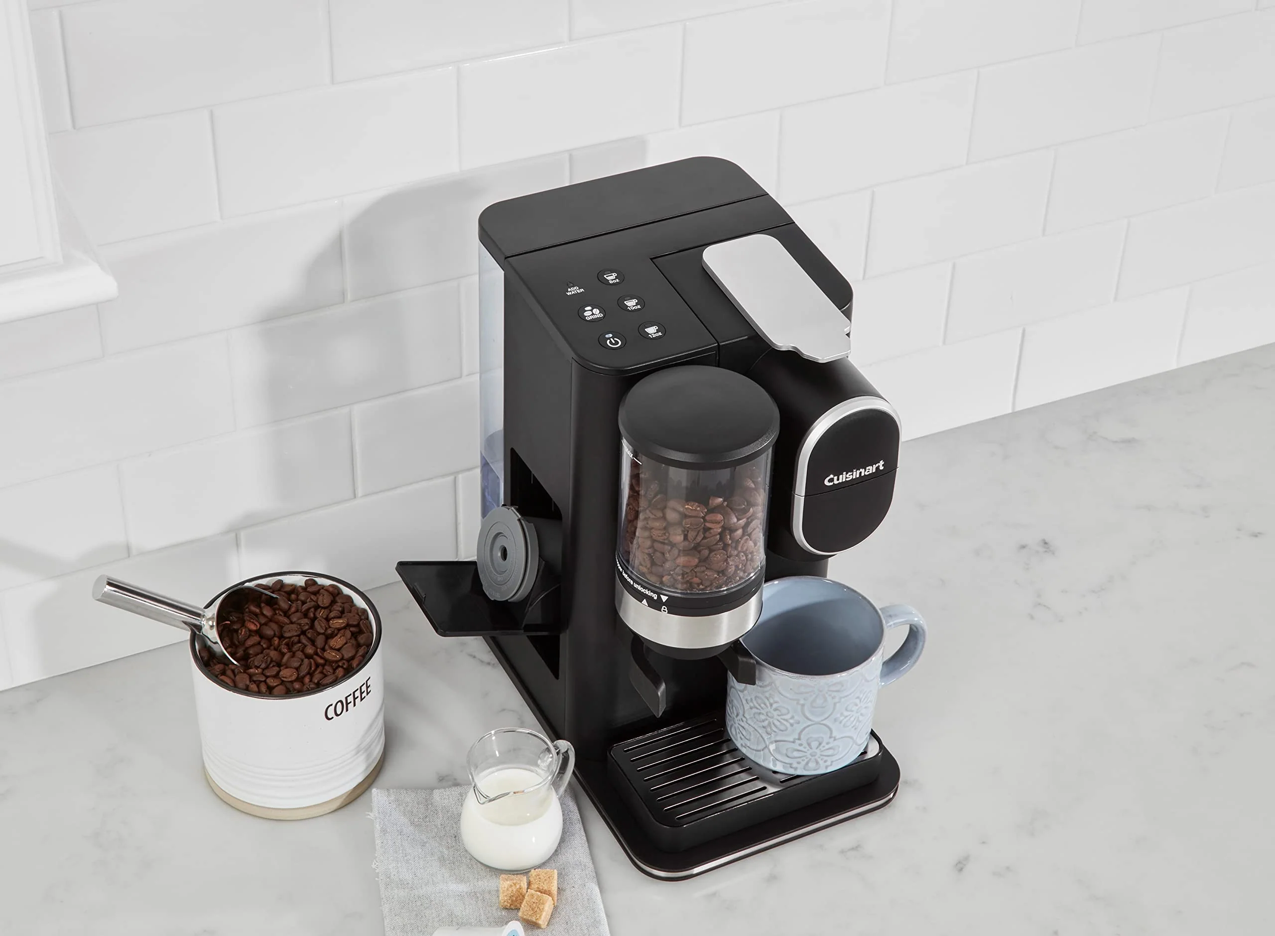 Cuisinart Single Serve Koffiezetapparaat + Koffiemolen