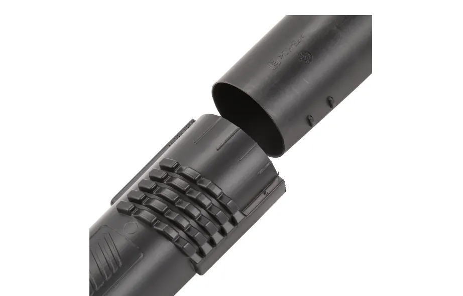 2-takt benzine rugblazer met 63,3 cm3, 233 MPH luchtsnelheid, 651 CFM luchtvolume, met gasklep aan de pijp