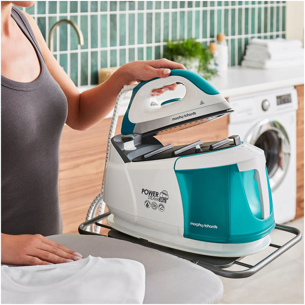 2025 Morphy Richards 332014 Power Steam Elite Stoomgenerator met AutoClean Groen