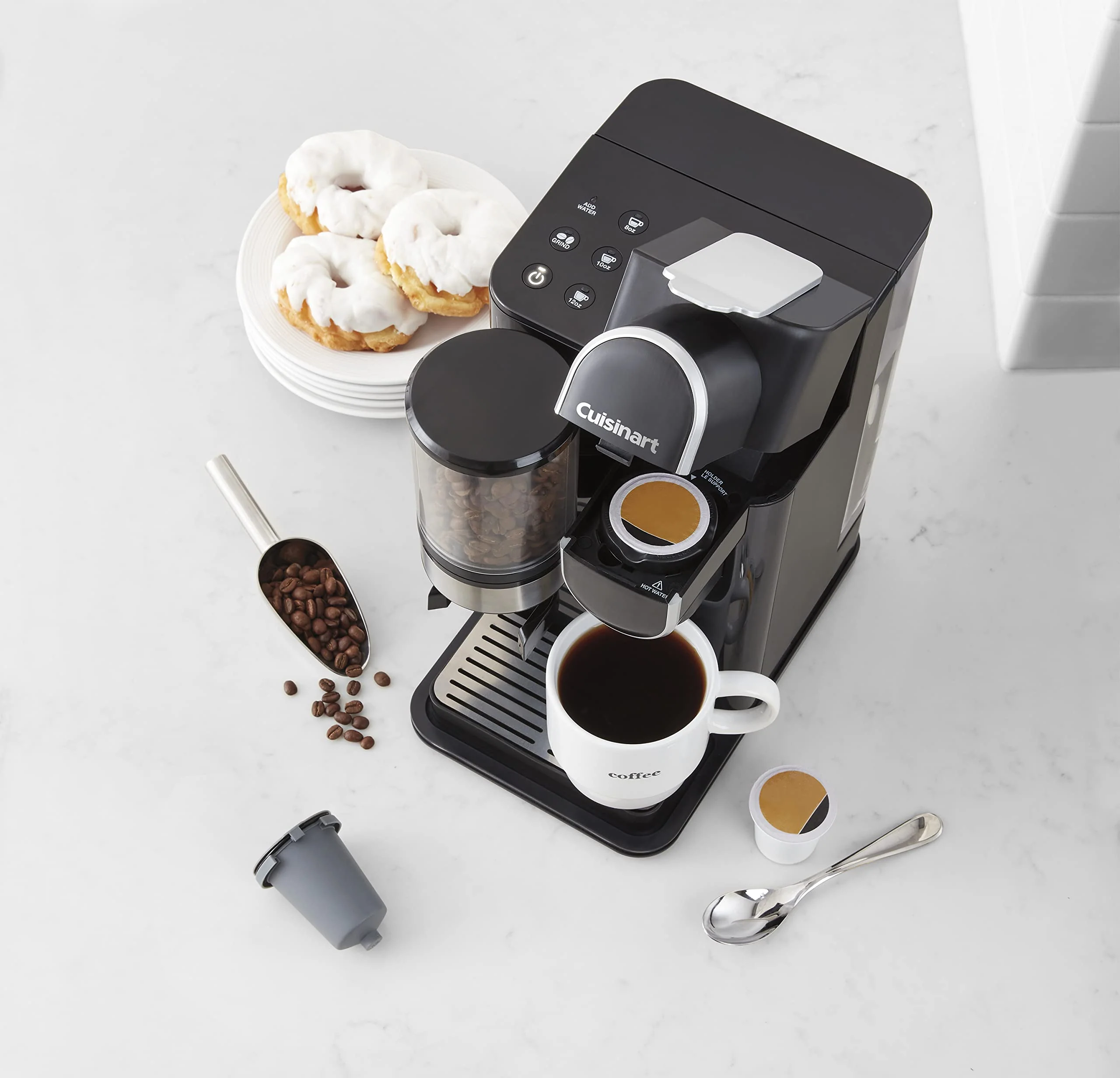 Cuisinart Single Serve Koffiezetapparaat + Koffiemolen