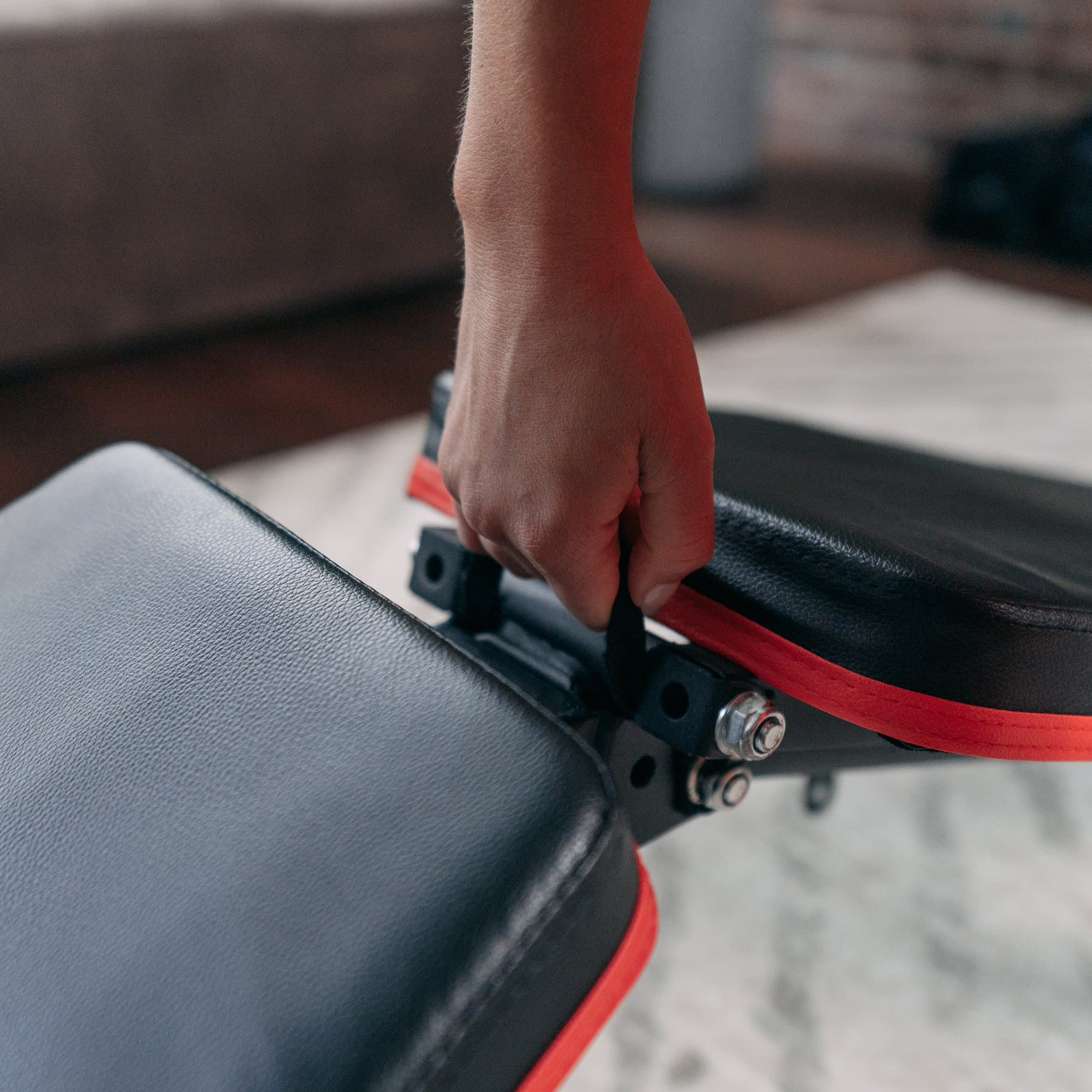 2025 Verstelbare Trainingsbank Montreal Weights met 6 Rugleuningposities en Opvouwbaar Ontwerp