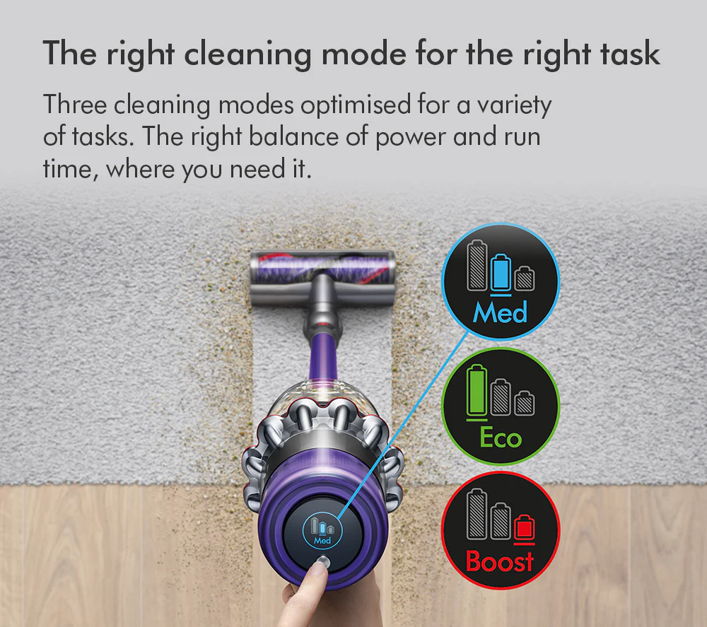 2025 Dyson V11 Extra Draadloze Steelstofzuiger �C Tot 60 Minuten Gebruikstijd, Nikkel en Rood