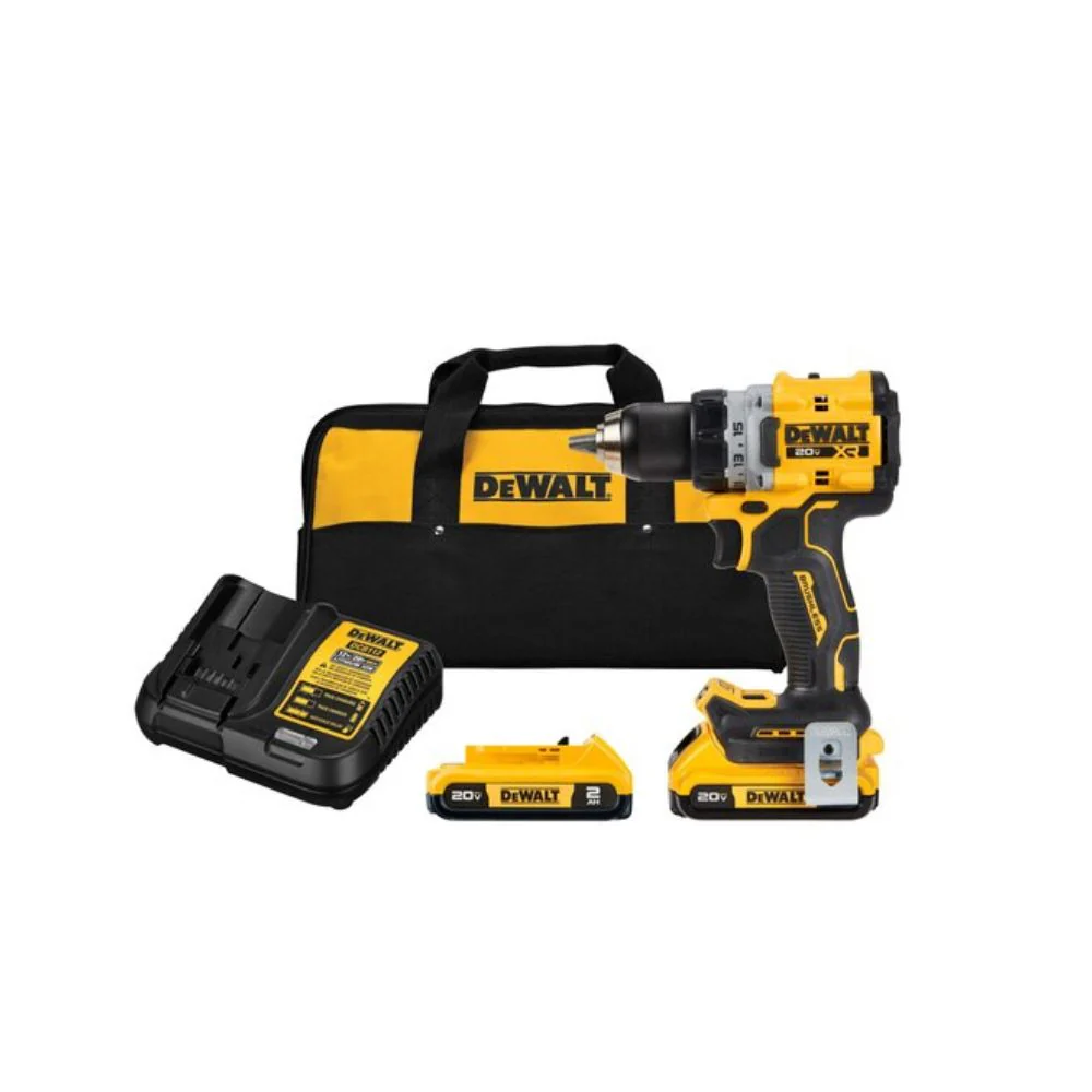 2025 DeWalt DCD800D2 20V MAX XR Draadloze Borstelloze Boor/Schroevendraaier 1/2