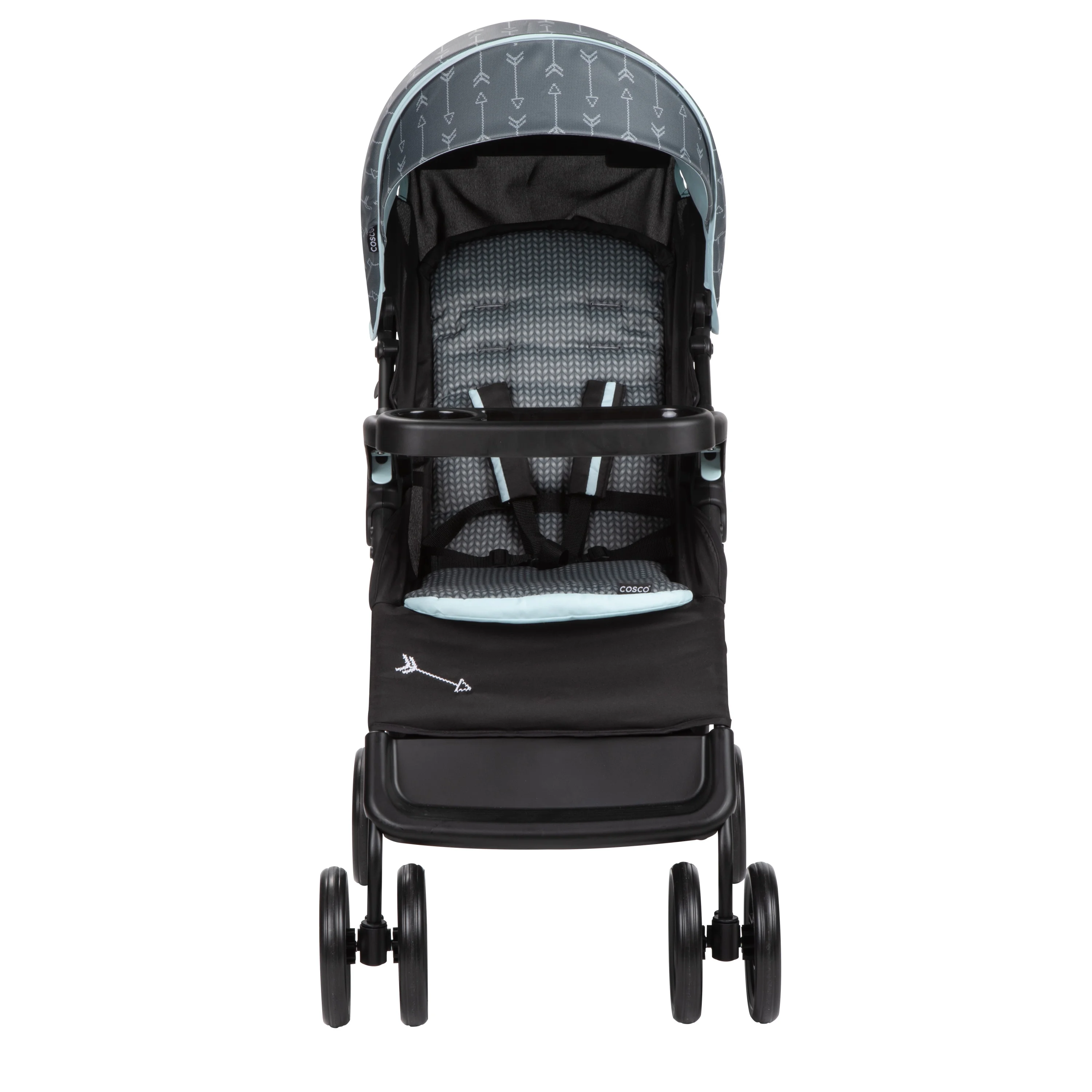 2025 Cosco Kids Lift & Stroll DX Reissysteem, grijze pijlen, voor peuters, unisex