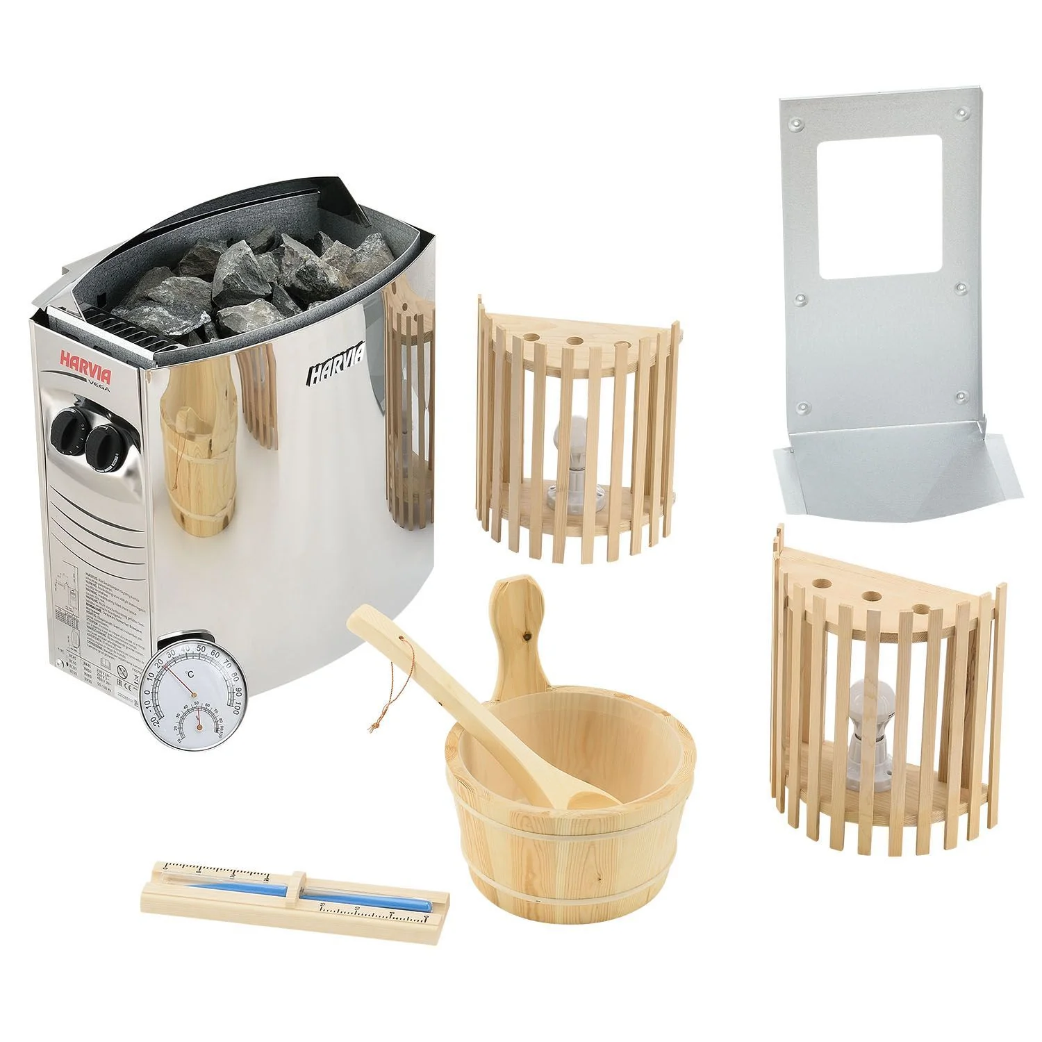 2025 Finnische Saunakabine Espoo 150 Premium