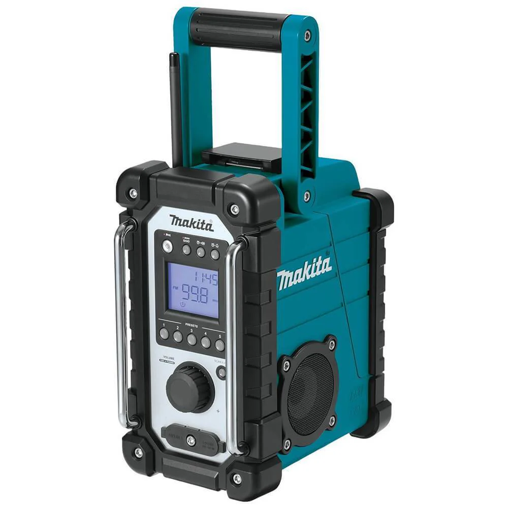 2025 Makita XRM05 Draadloze Radio voor Werkplek 18V LXT Lithium-Ion - Los Gereedschap