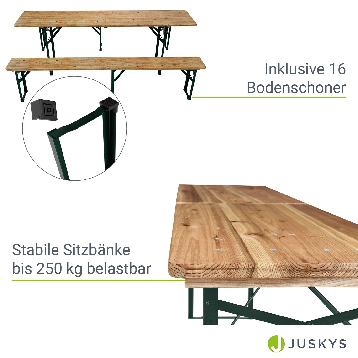 2025 Bierzeltgarnituur Passau 220 cm