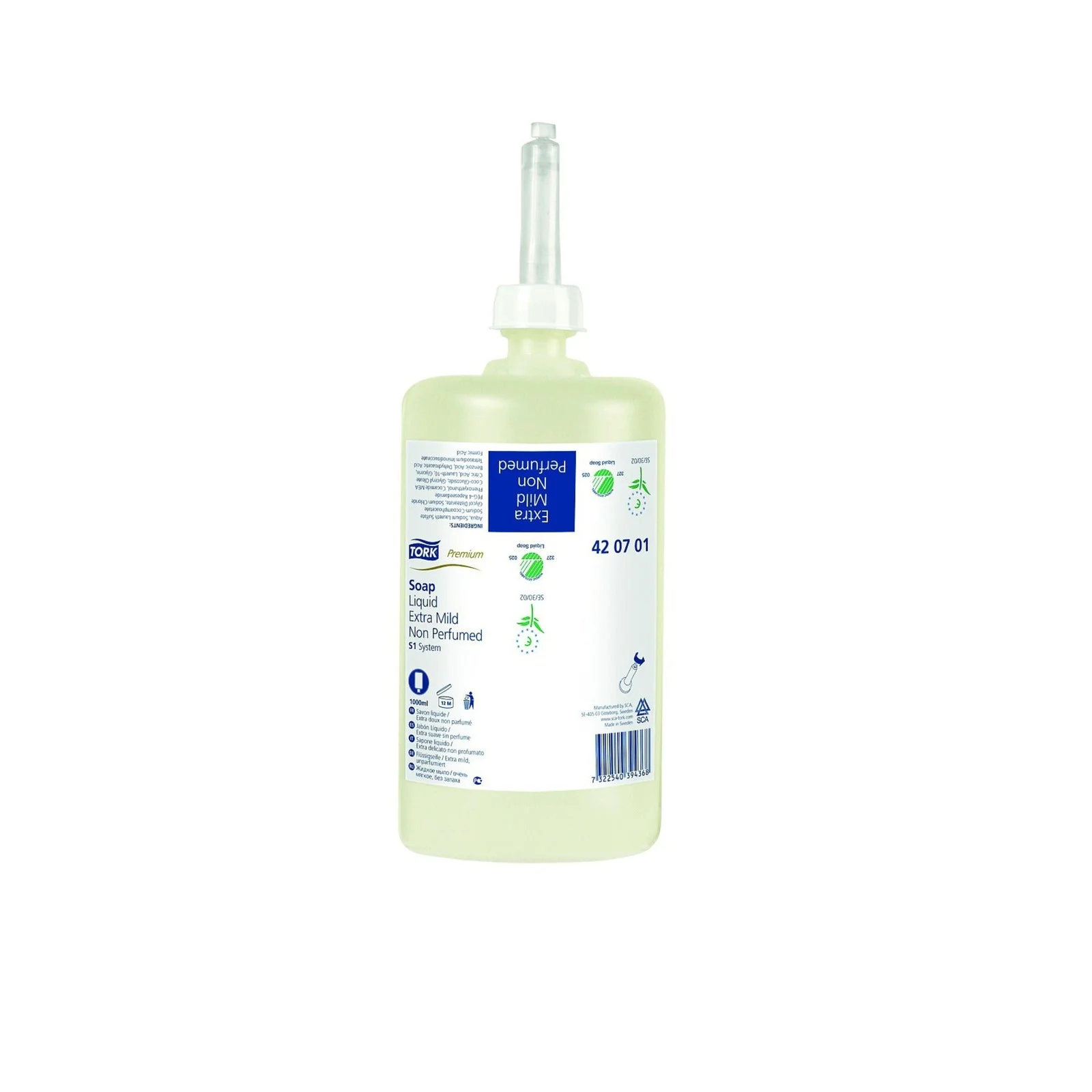 2025 Premium Tork Fl��ssigseife extra mild 6 x 1 Liter
