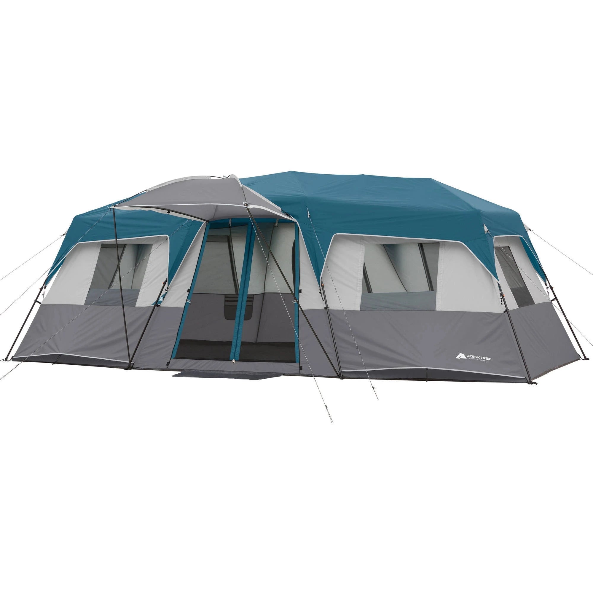 2025 Ozark Trail 20' x 10' x 80' Instant Cabin Tent voor 12 Personen
