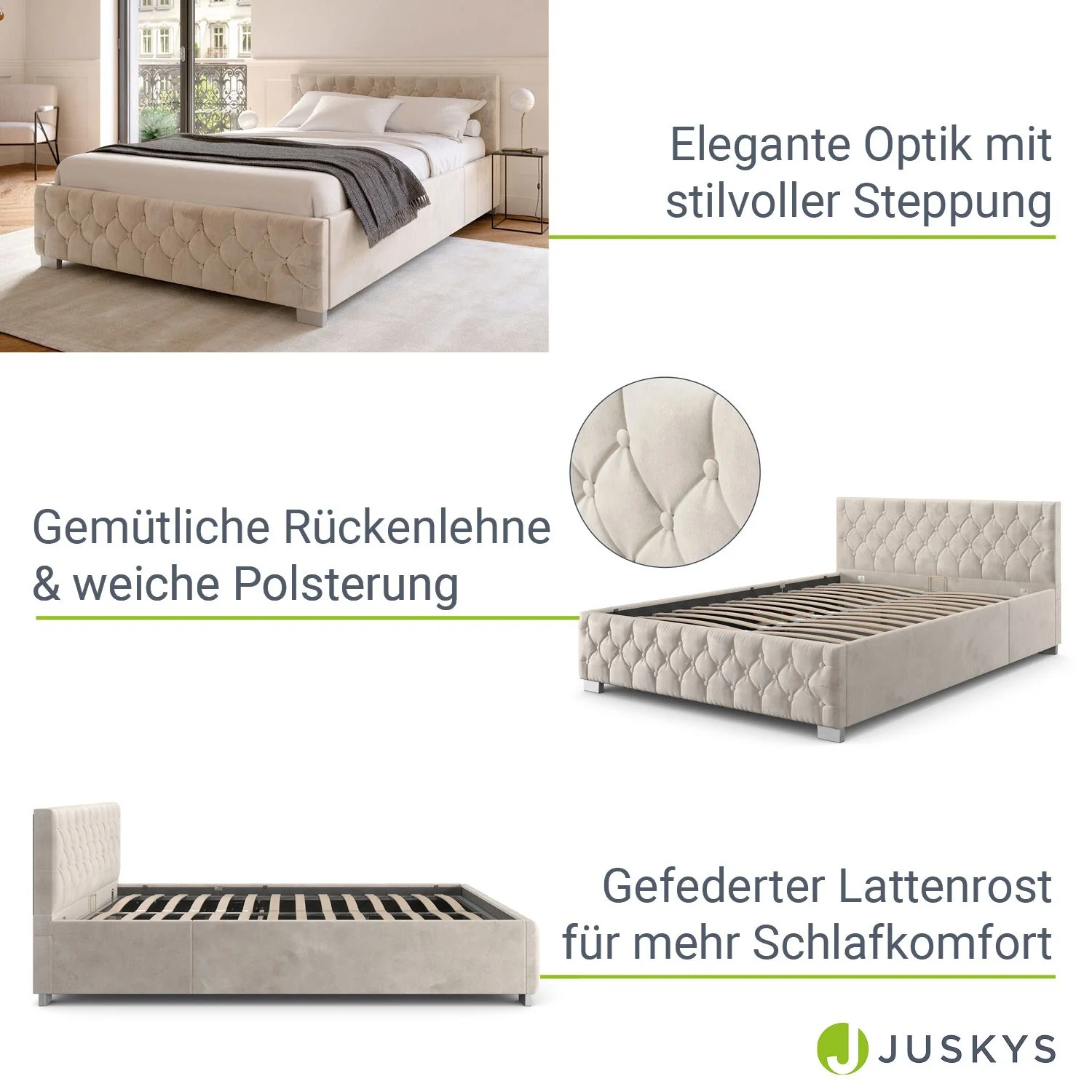 2025 Polsterbett Nizza