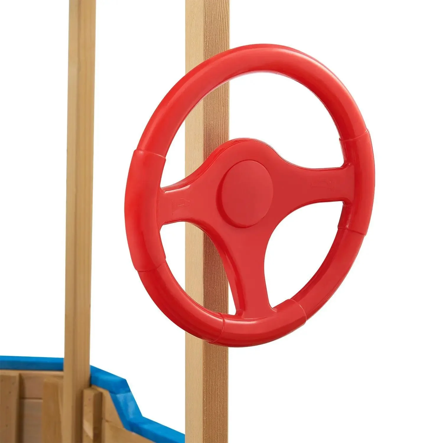 2025 Sandkasten K?pt��n Pit - Piratenschiff Boot aus Holz