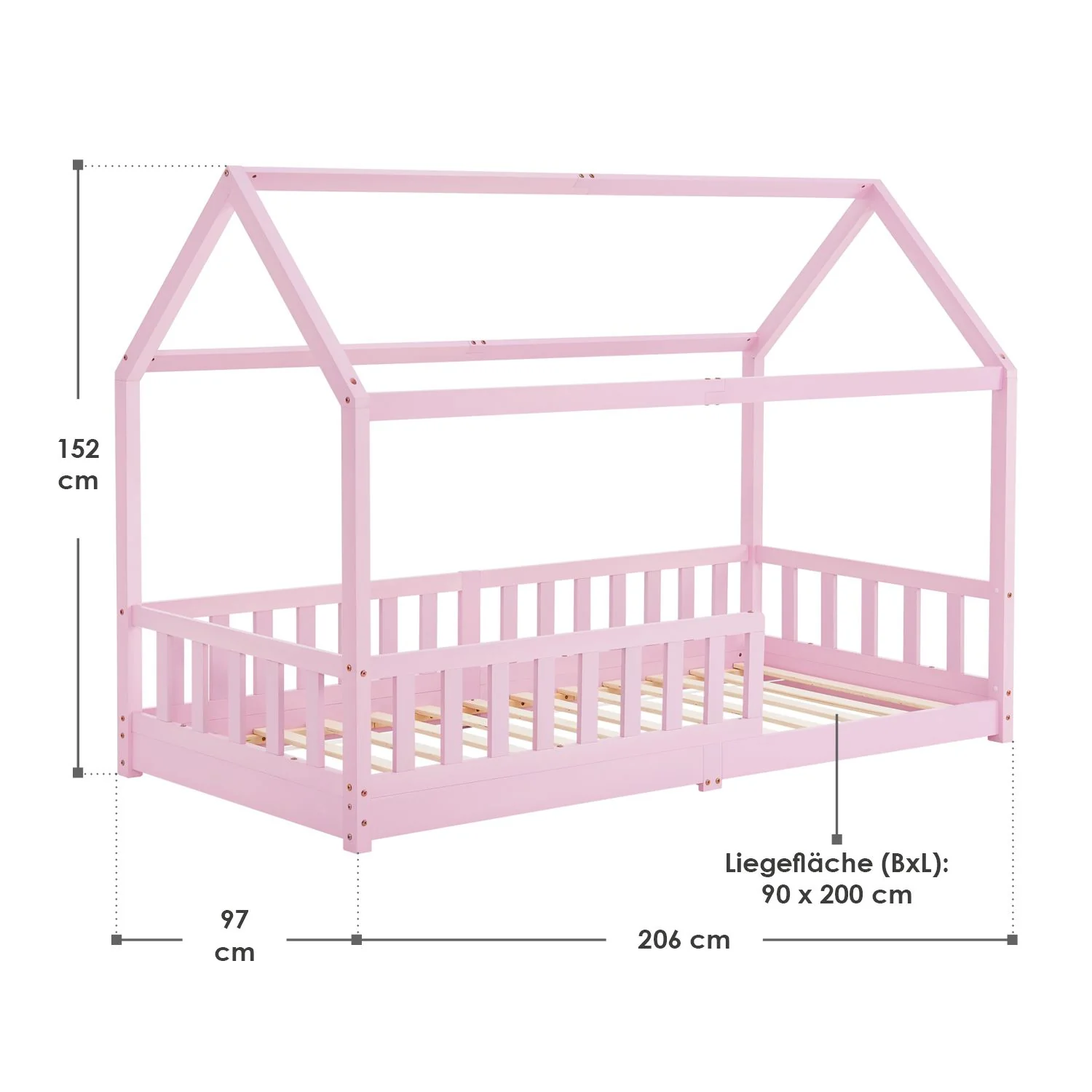 2025 Kinderbed Marli 90 x 200 cm