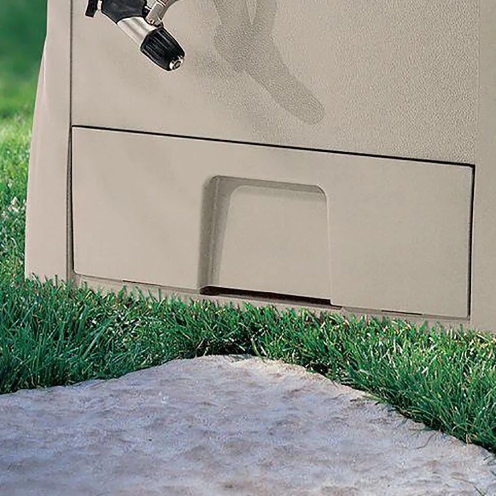 Suncast Automatische Powerwind-slanghaspel voor 30 meter, kleur licht taupe