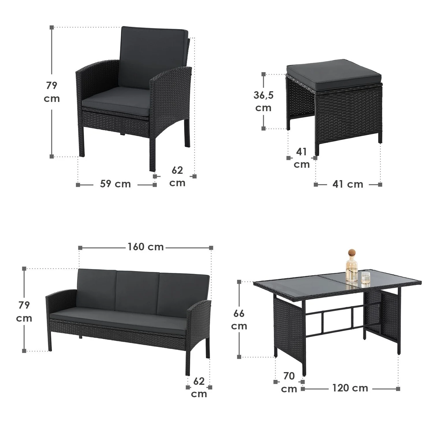 2025 Polyrattan Zitgroep Turijn
