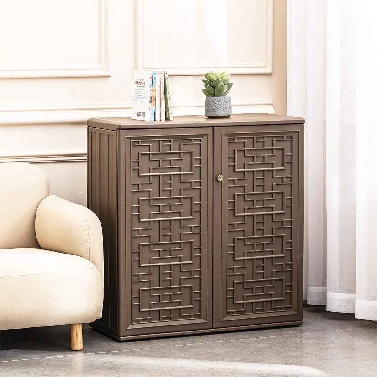 2025 Opslagkast van 9 Kubieke Voet voor Binnen en Buiten